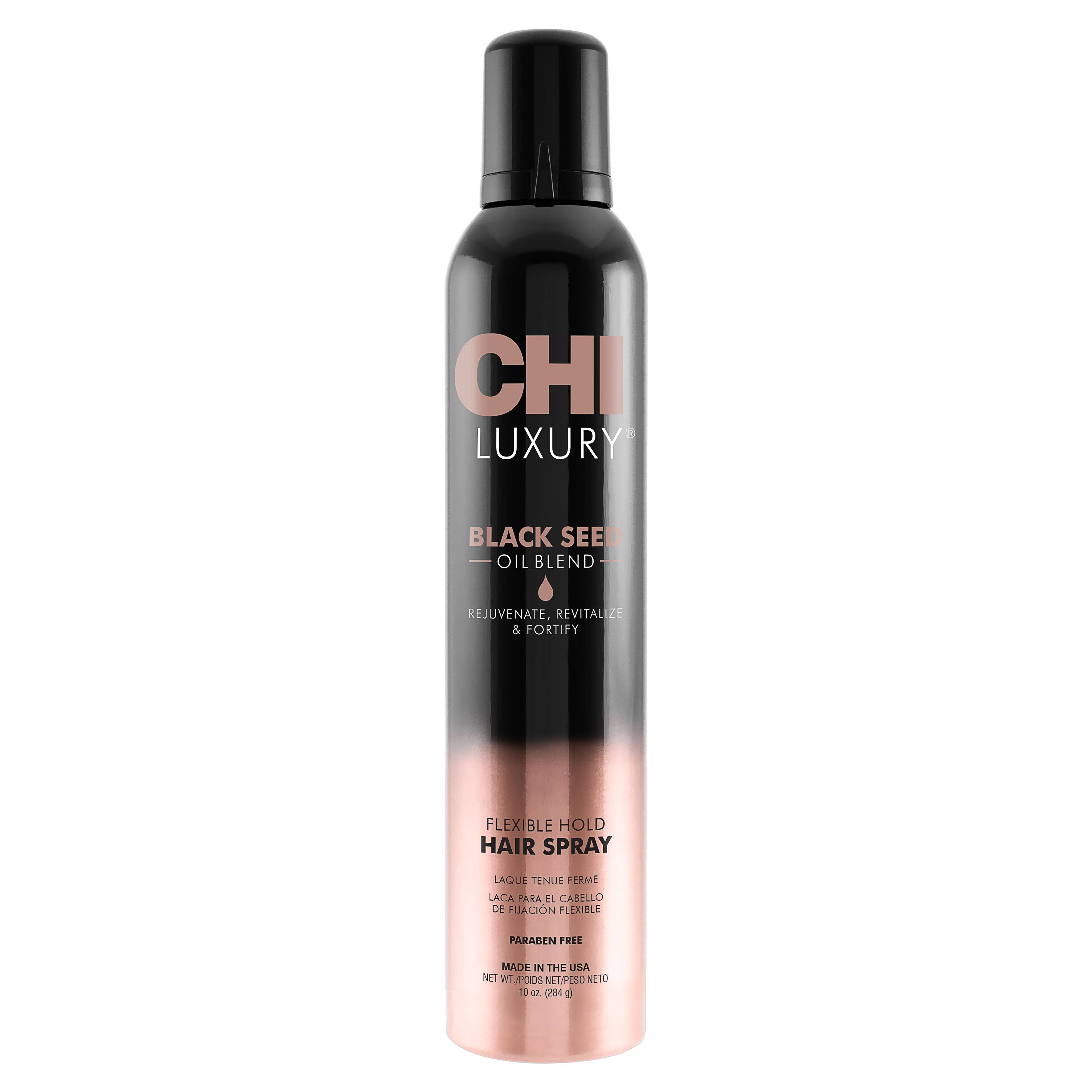 Luxury black Seed Oil Flexible Hold Hair Spray