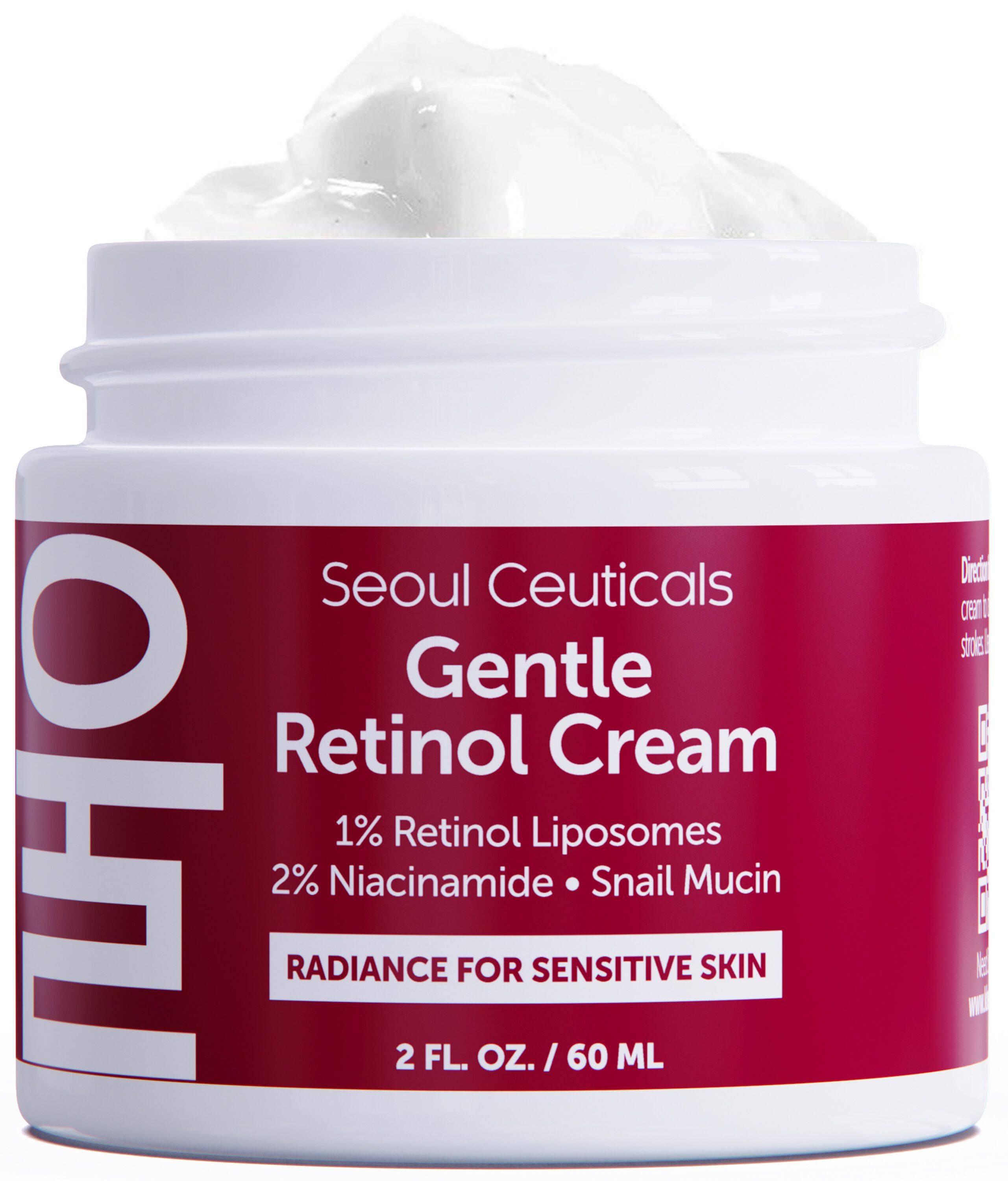 Korean Skincare Gentle Retinol Cream 2 oz