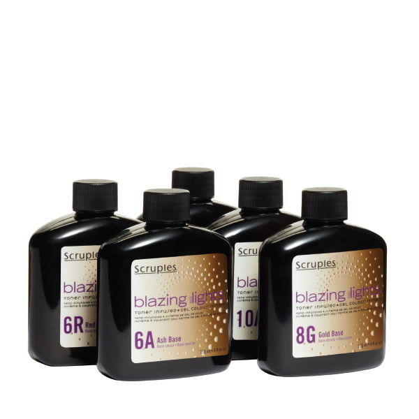 Blazing Highlights Toner Infused Gel Color System