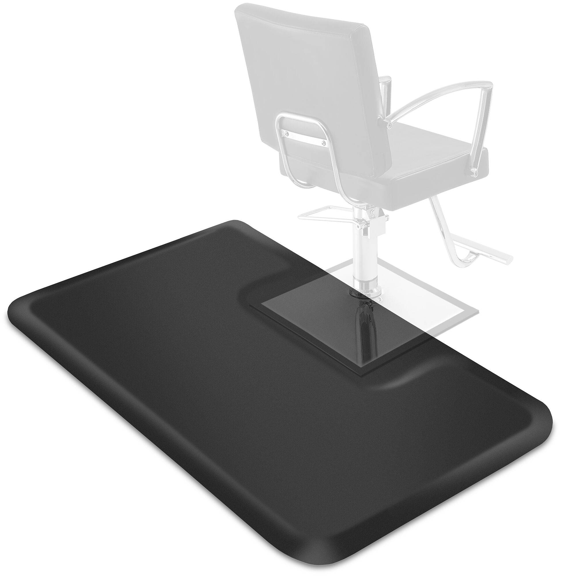 Rectangle  Anti-Fatigue Salon Barber Floor Mat Square Chair