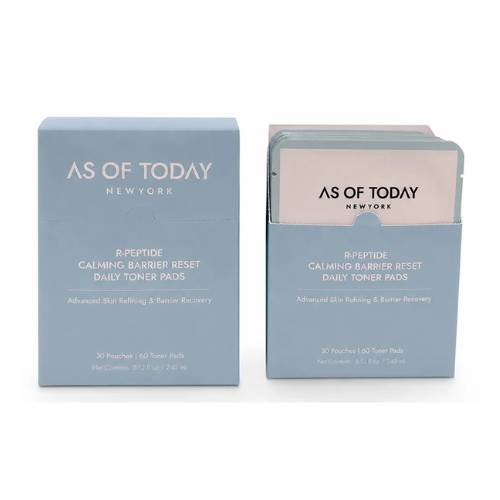 R-Peptide Calming Barrier Reset Toner Pads (30 Pouches/60 Pads) 8.1 oz