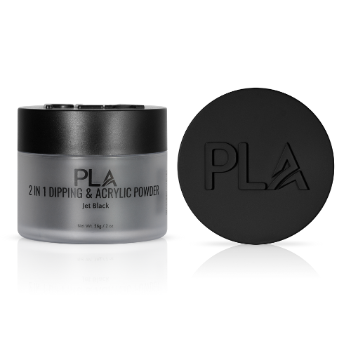 Jet Black - Dip & Acrylic Powder