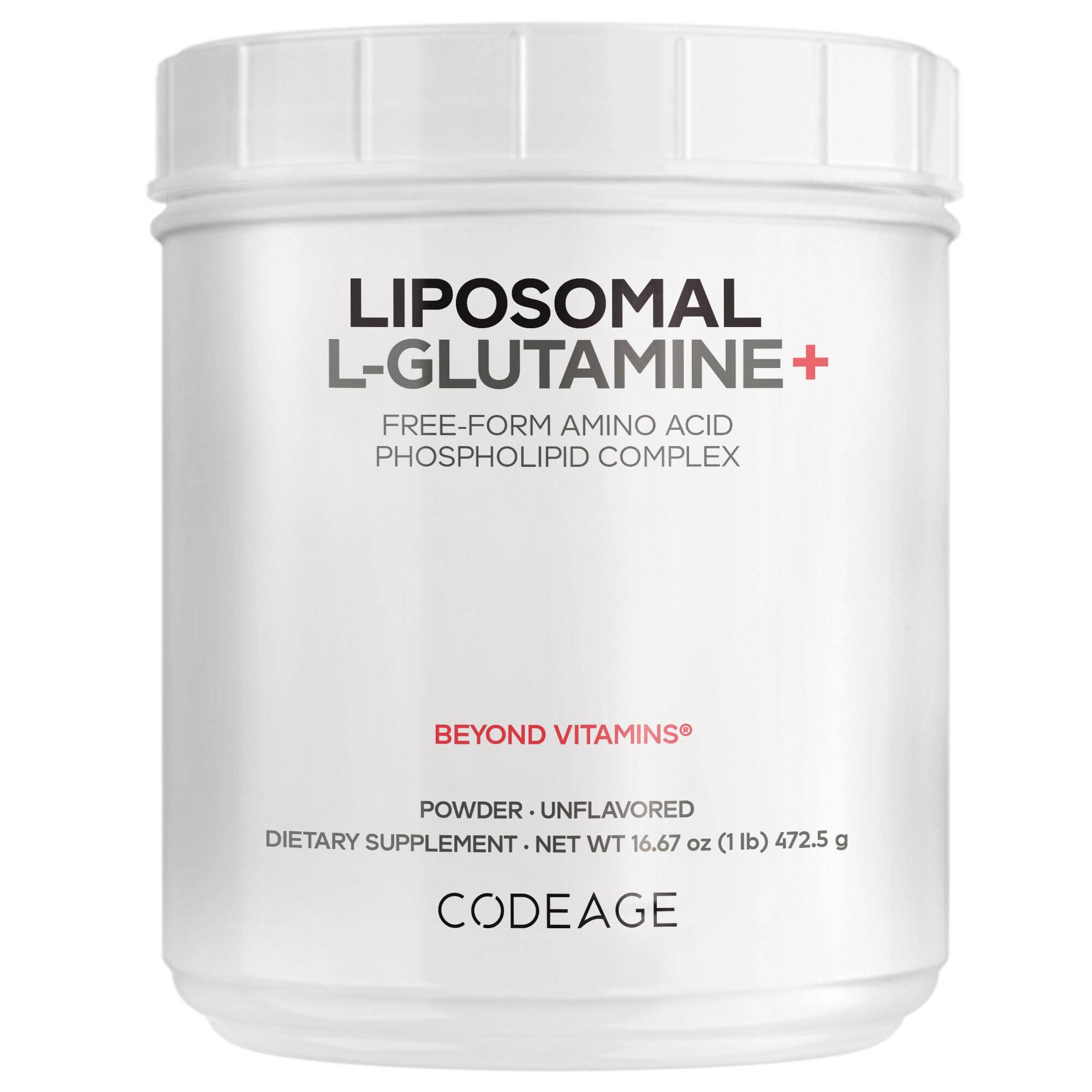 Liposomal L-Glutamine+ Free-Form Amino Acid Enhanced Absorption Powder