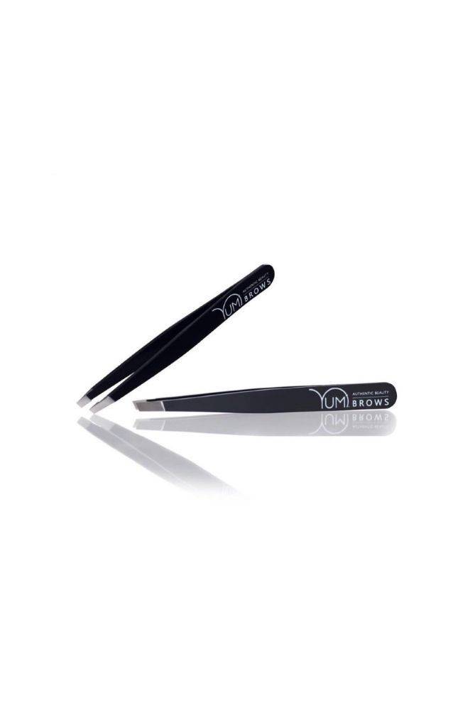 Black Slanted Brow Tweezers