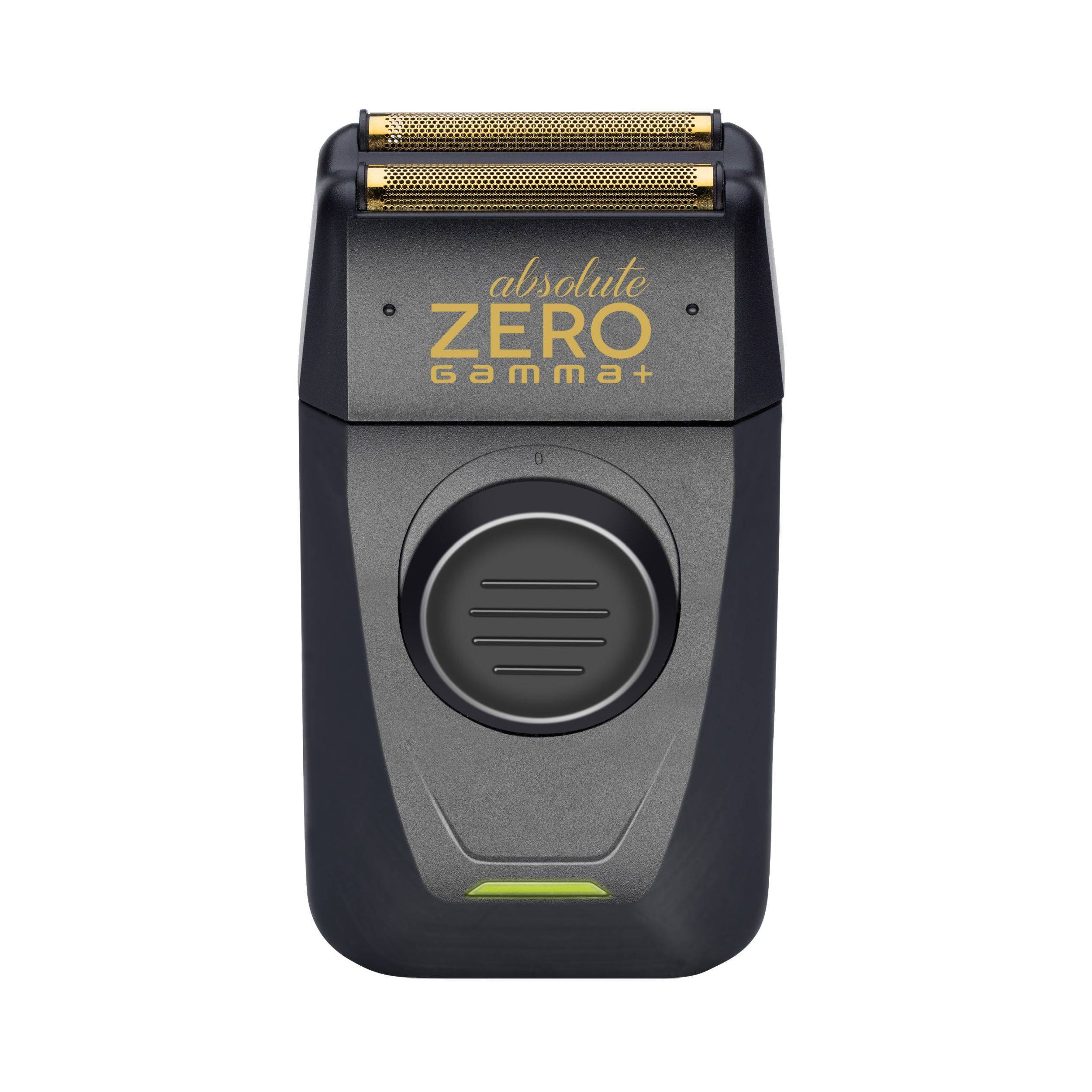 Absolute Zero Pro Finishing Foil Shaver with Retractable Trimmer Black