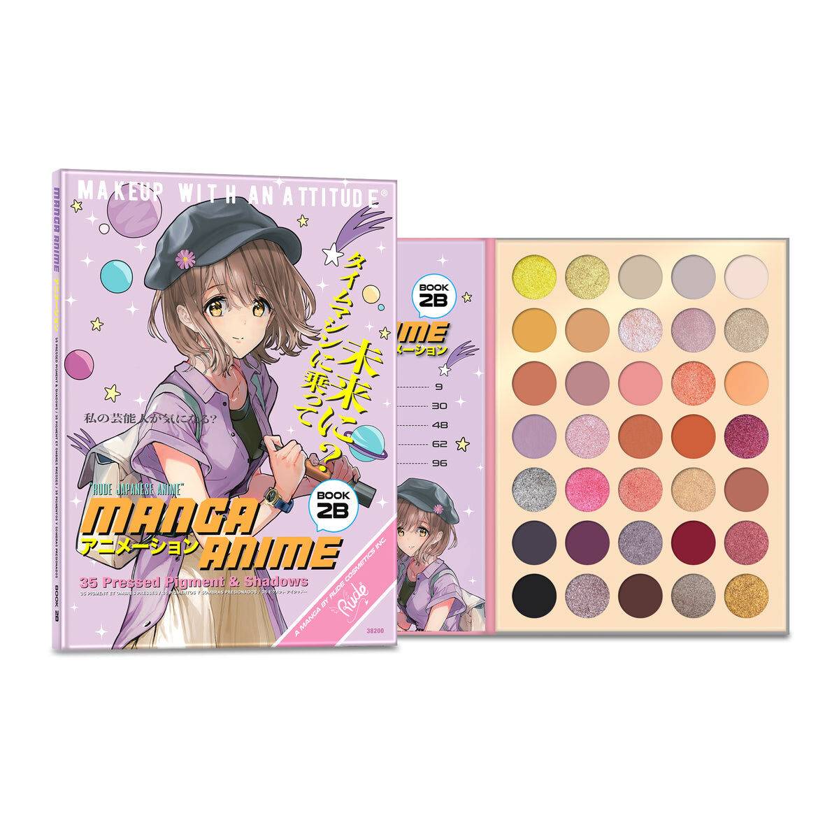 Manga Anime [Book 2B] 35 Eyeshadow Palette