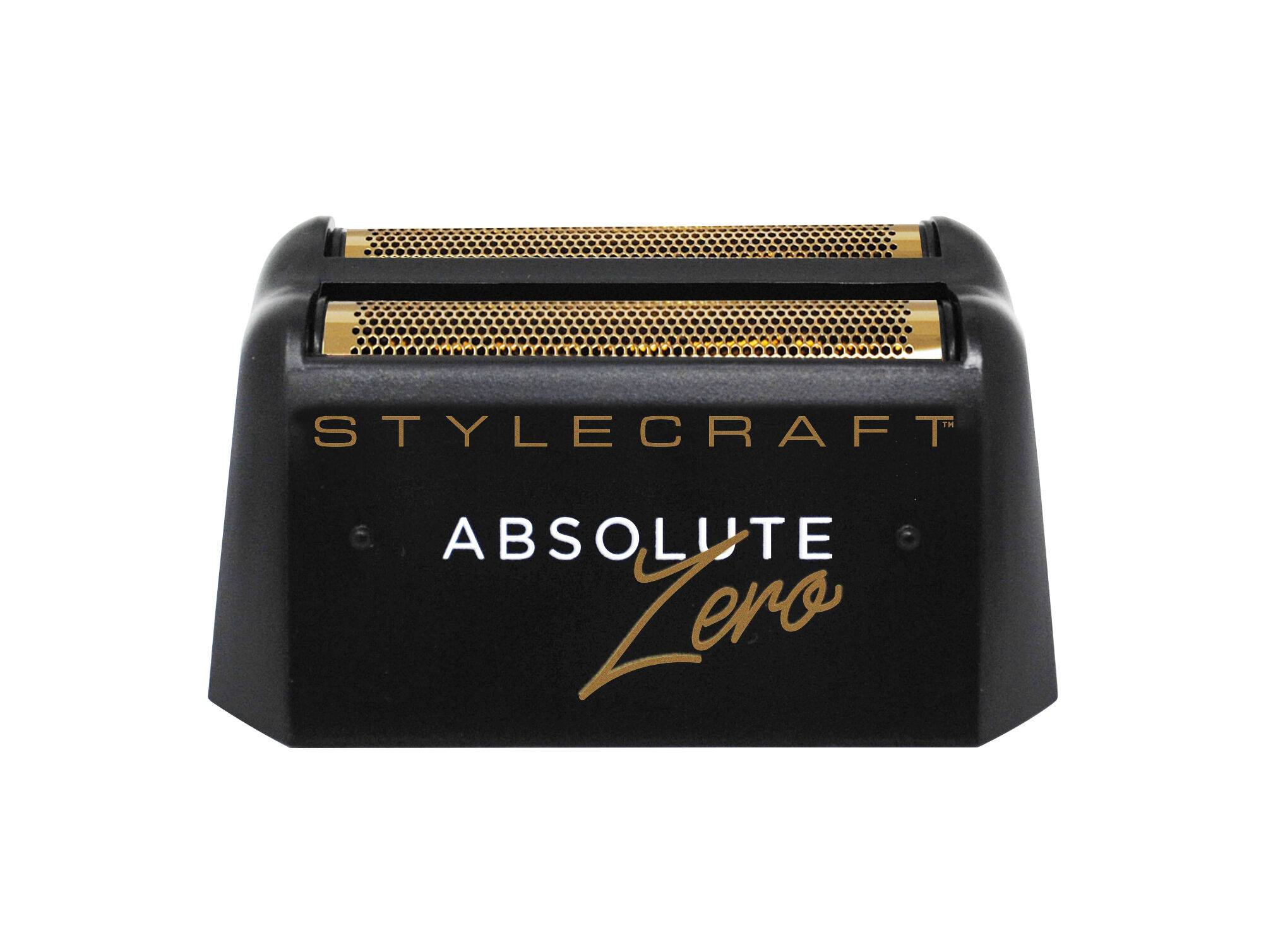 Replacement Absolute Zero Mens Shaver Gold Titanium Foil Shaver Head