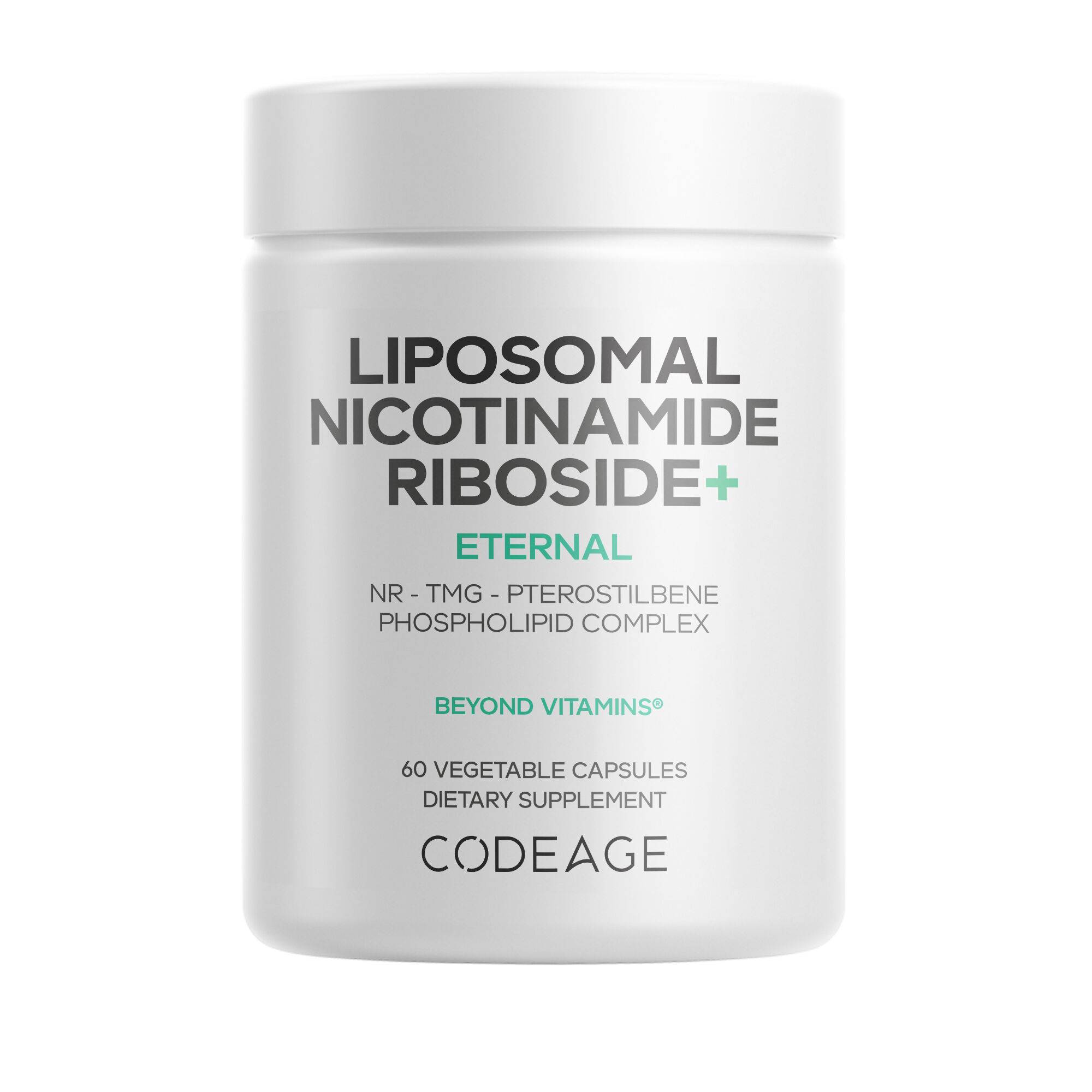 Liposomal Nicotinamide Riboside+ Supplement - Coenzyme Pills - Vegan