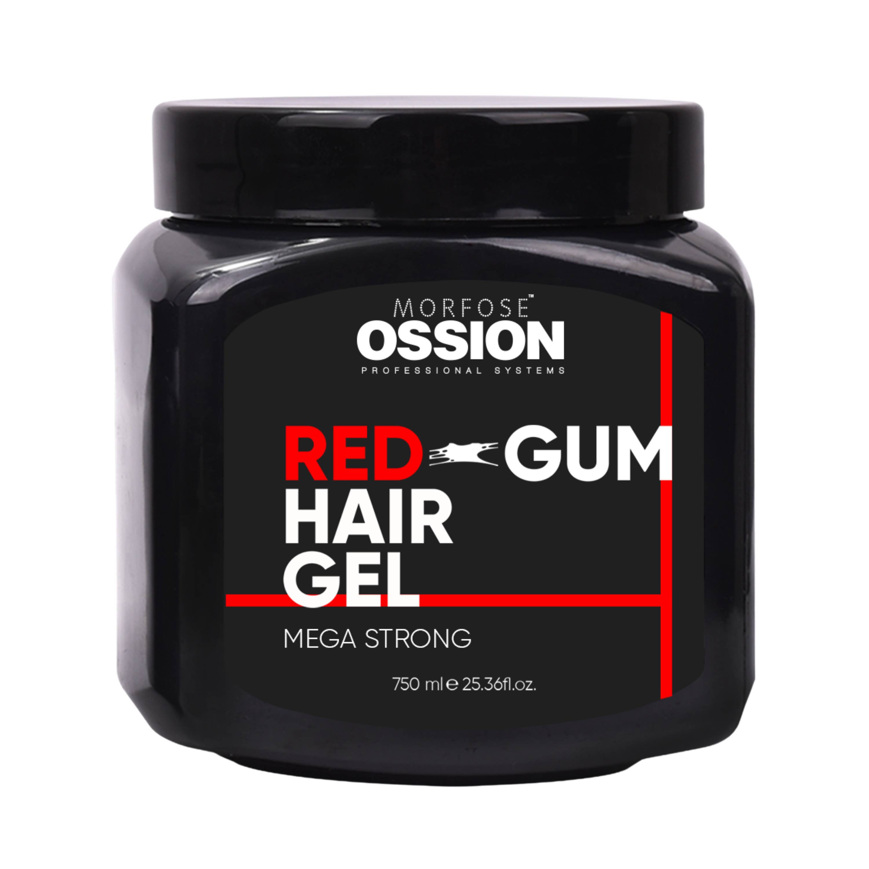 Premium Barber Line Mega Strong Red Gum Hair Gel 25.36 Fl oz