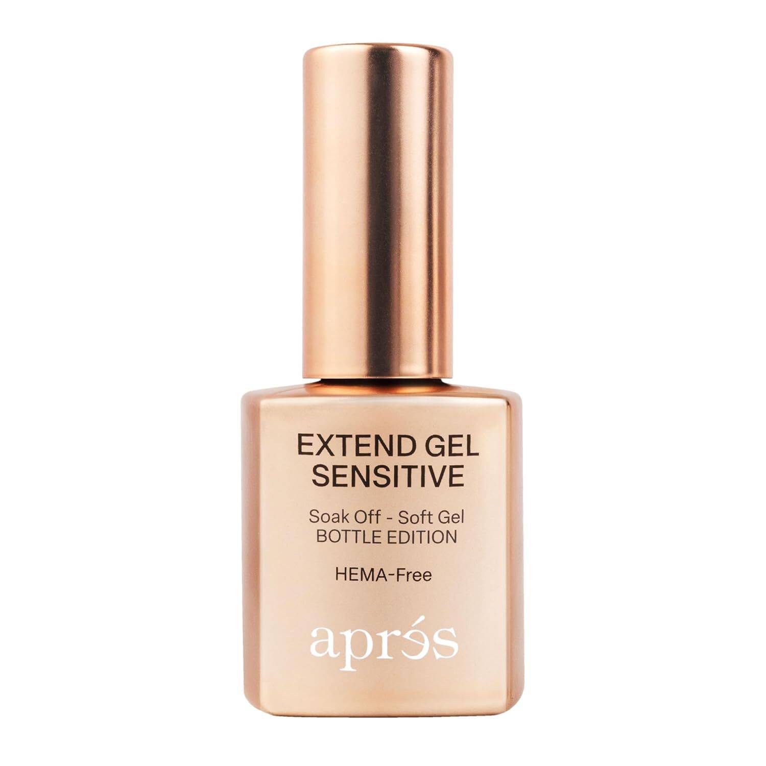 Extend Gel Sensitive 15ml (HEMA Free) - Matte Rose Gold Bottle