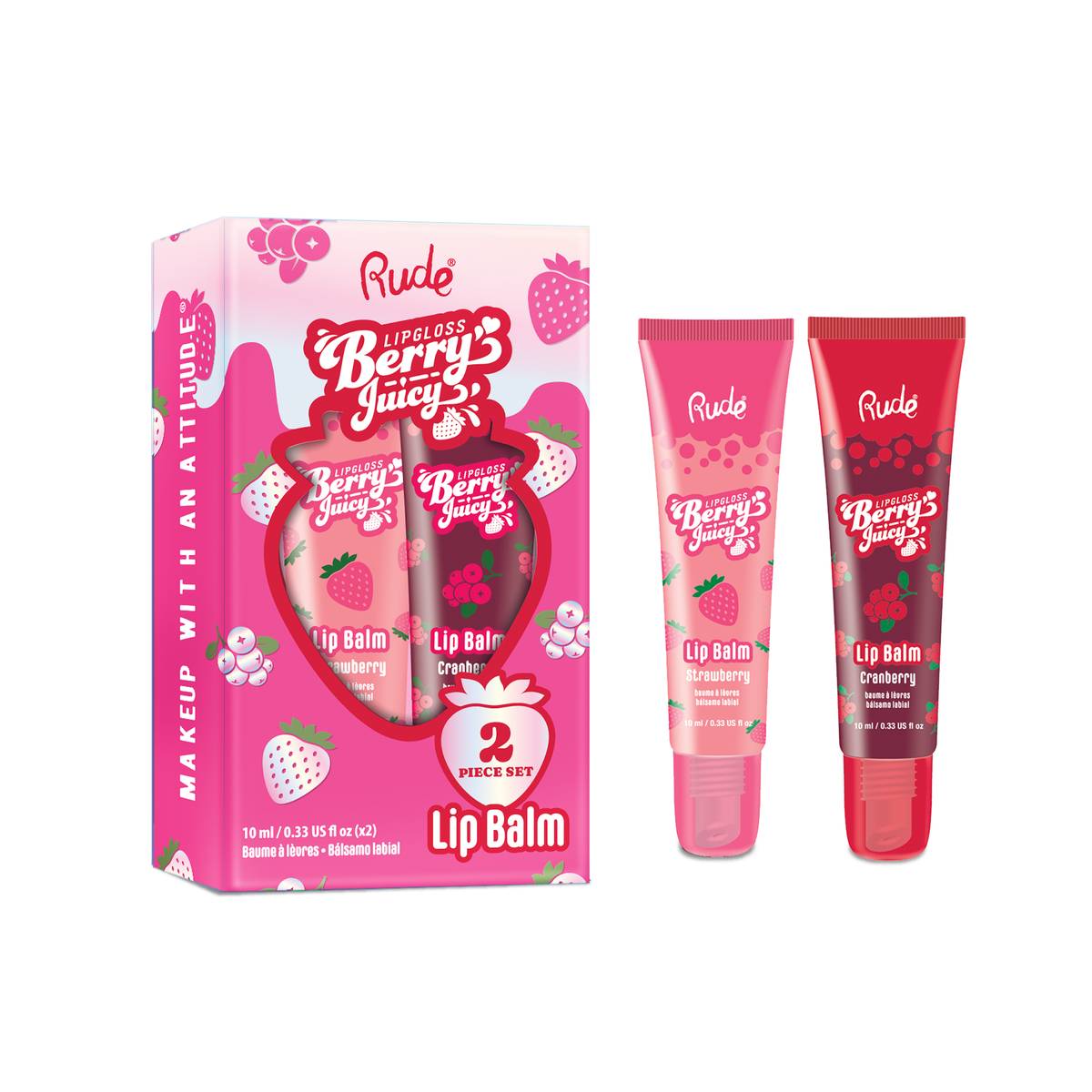 Berry Juicy Lip Balm Duo