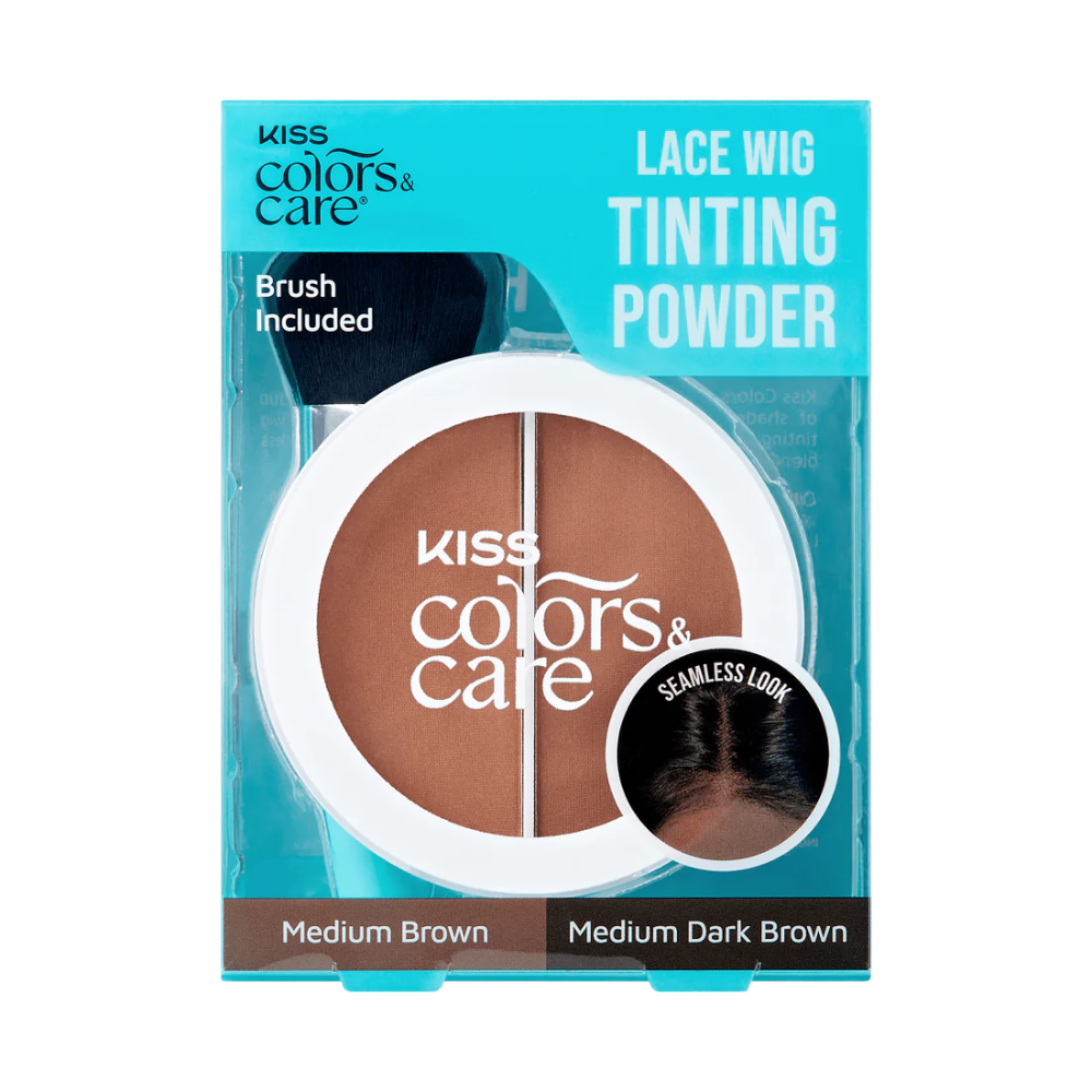 Lace Wig Tinting Powder Set With Brush