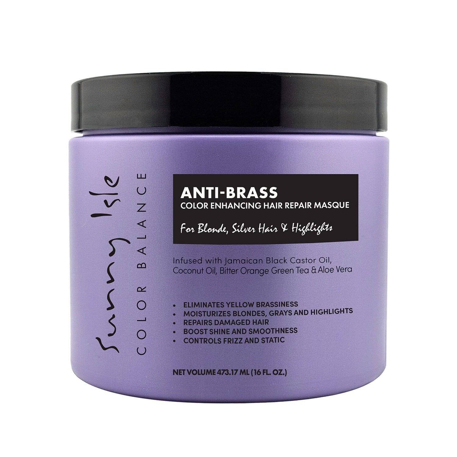 Anti-Brass Color Enhancing Purple Hair Repair Masque