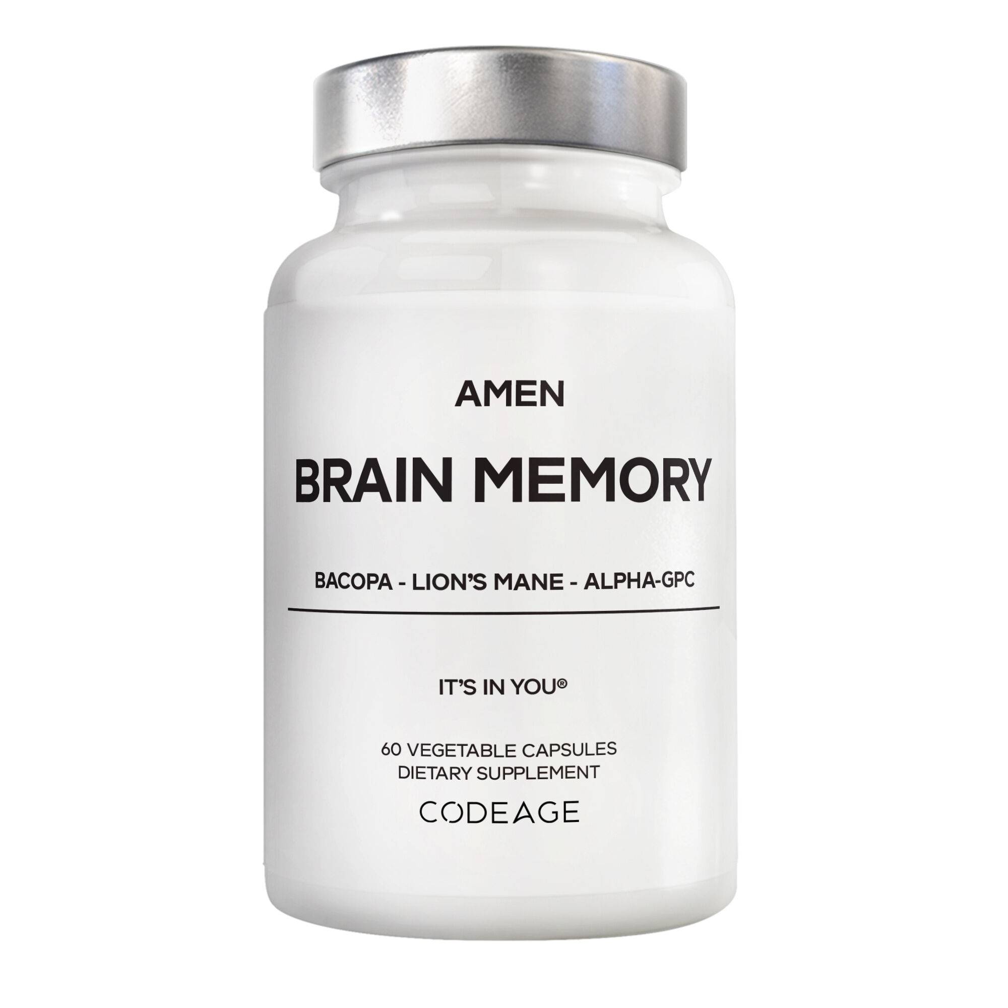 Amen Brain Memory Supplement- NSF Certified Cognition & Mind Vitamins