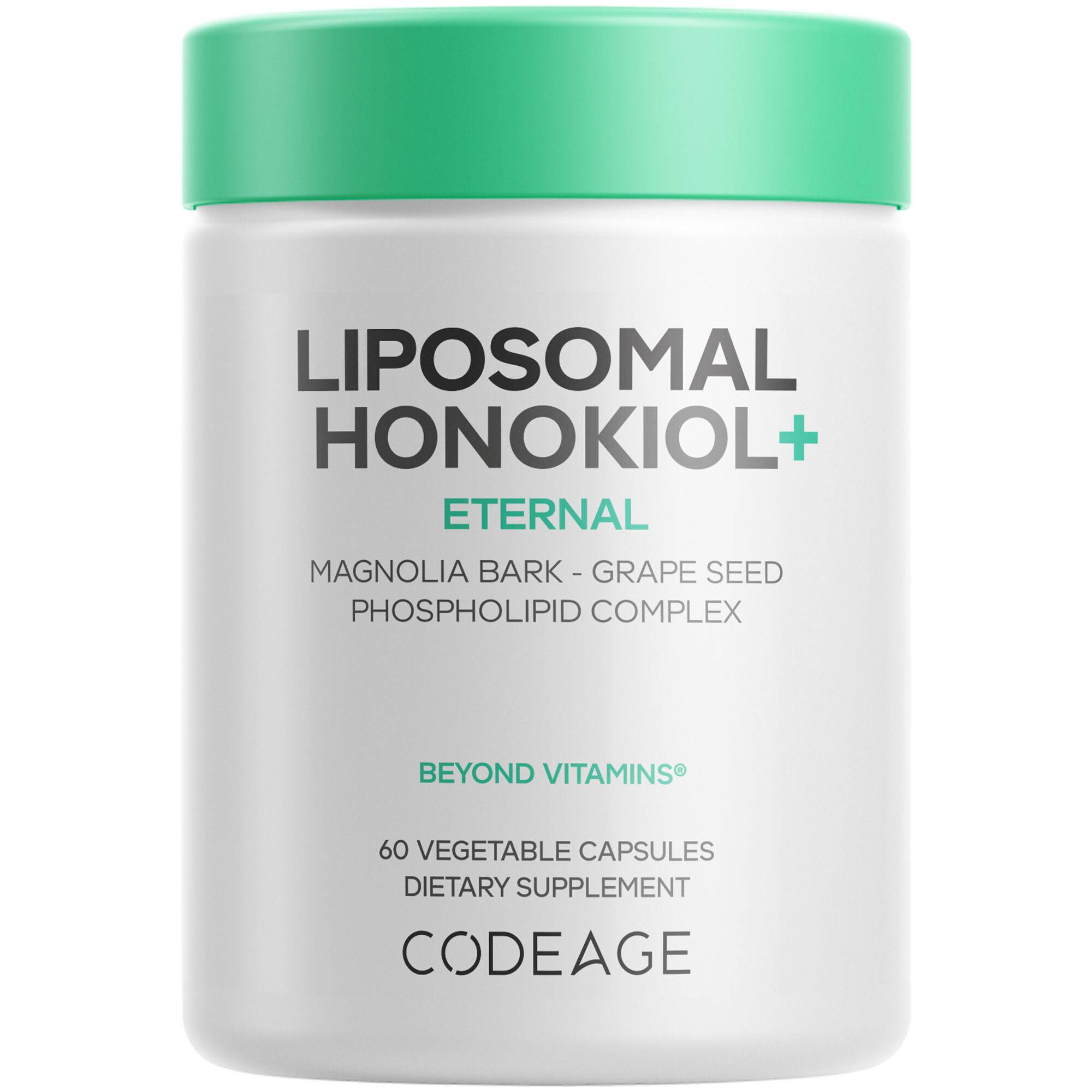 Liposomal Honokiol Magnolia Bark Grape Seed Extract Polyphenols