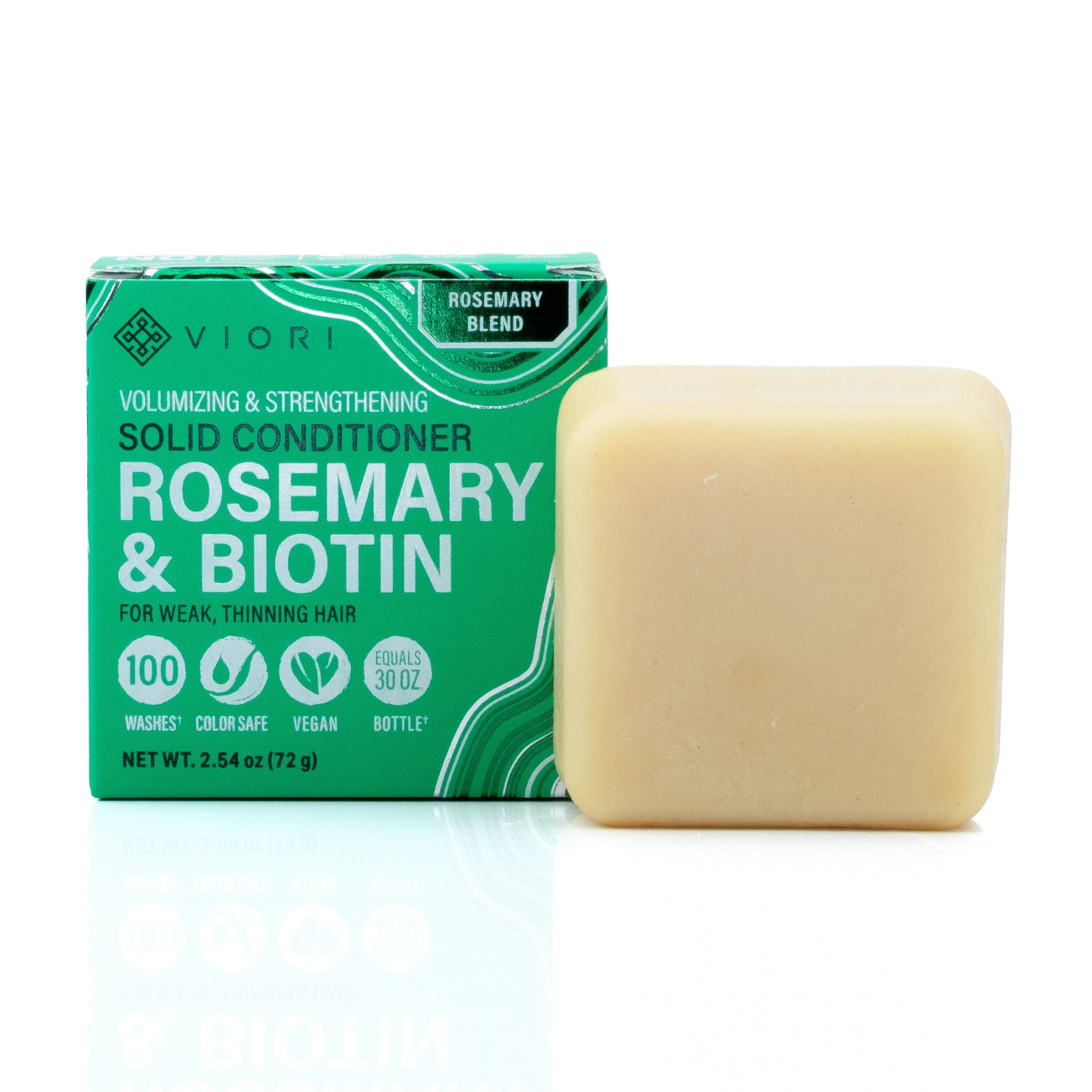 Rosemary & Biotin Conditioner Bar for Volumizing & Strengthening