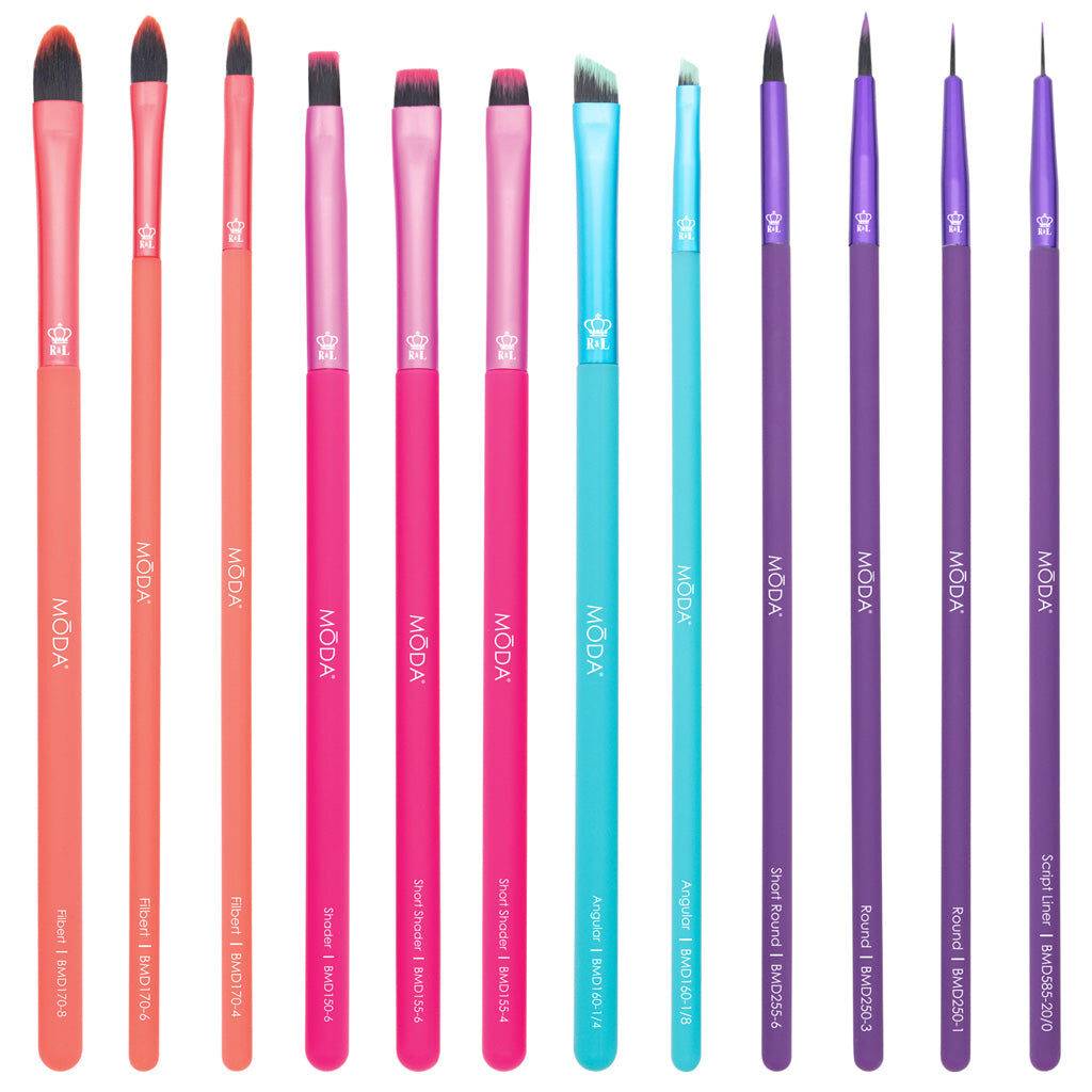 12pc Bold Artistry Makeup Brush Kit