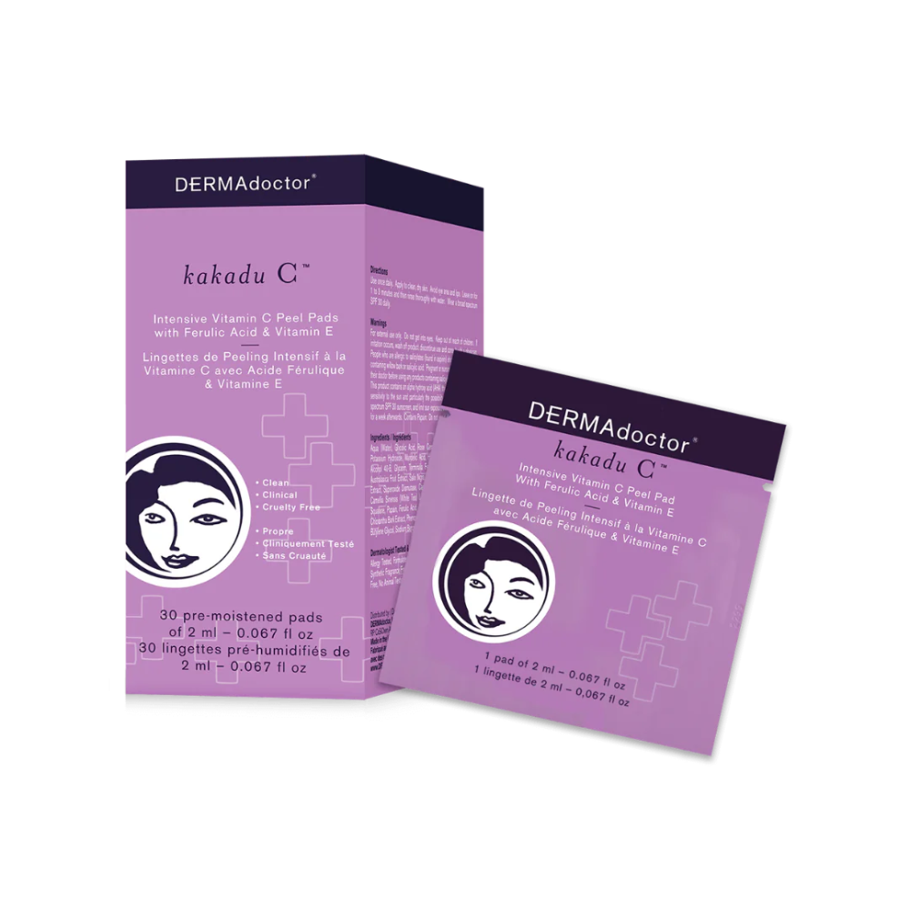 Kakadu C Intensive Vitamin C Peel Pads with Ferulic Acid & Vitamin E