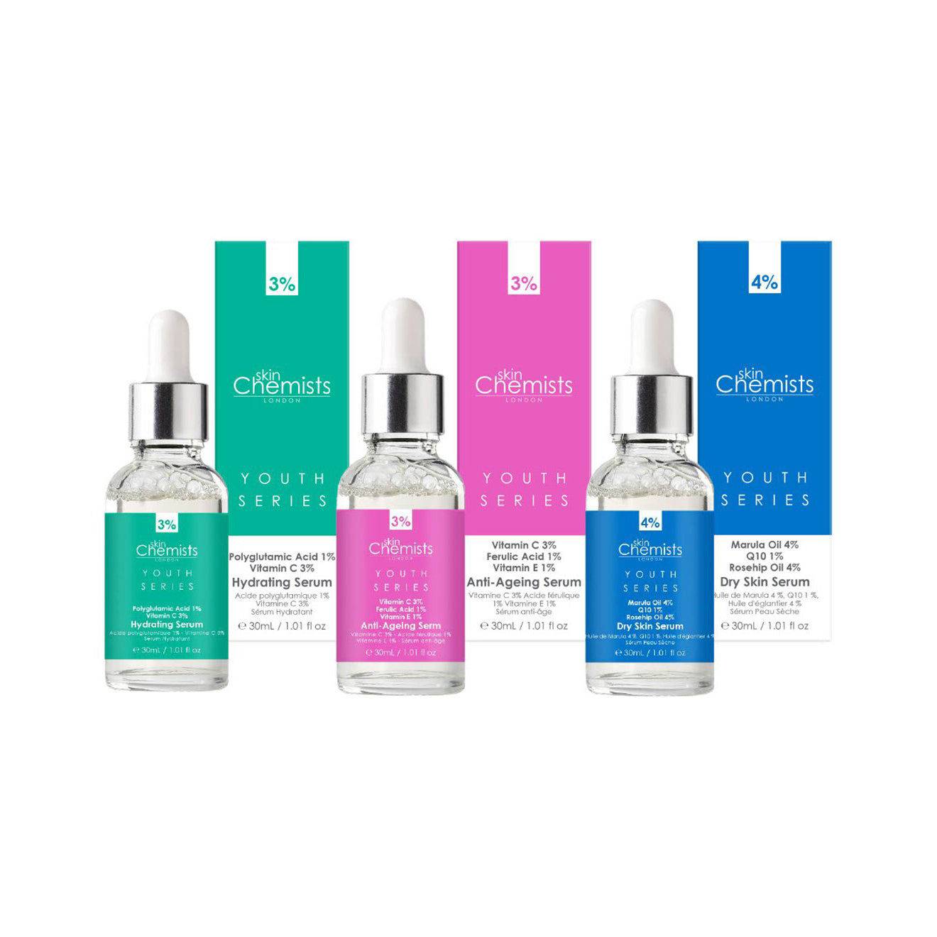 Anti-Aging Serum Combo Pack One Size for Anti-Aging, Hydrating