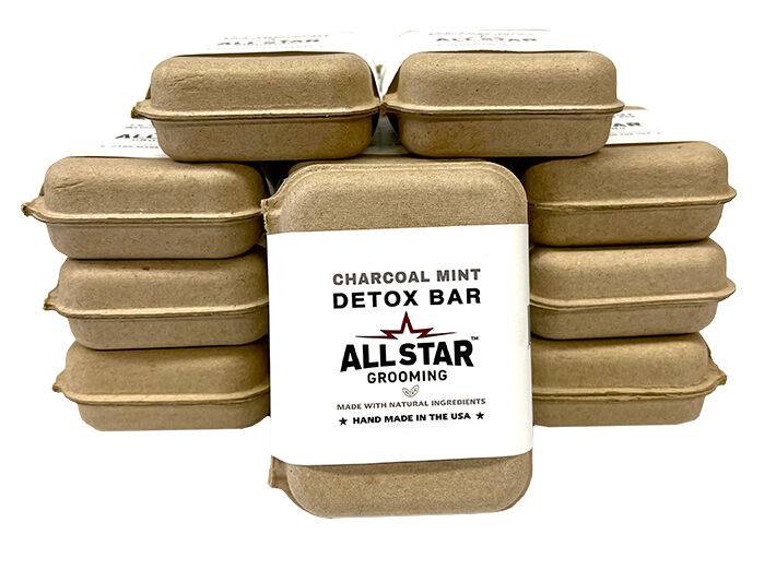 Charcoal Mint Detox 4 oz Bar
