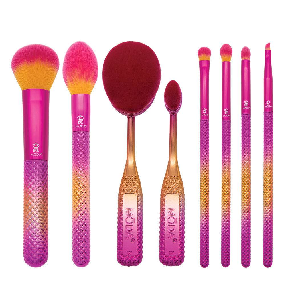 Prismatic Sunset Full Face 8pc Makeup Brush Kit