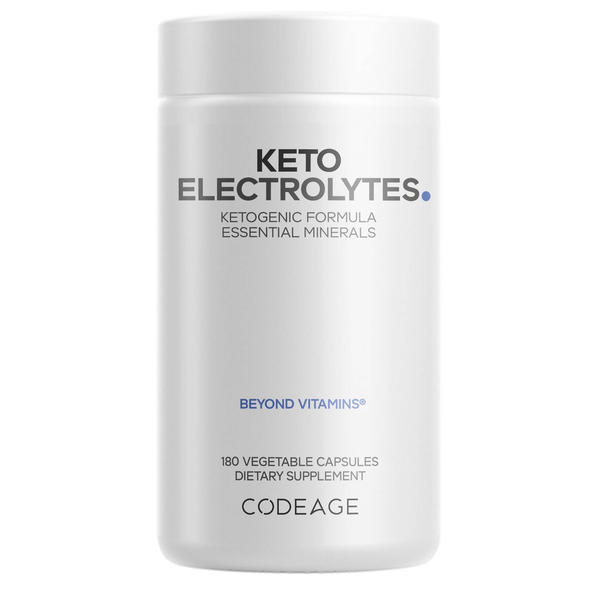 Keto Electrolytes Supplement - Ketogenic Formula Essential Minerals