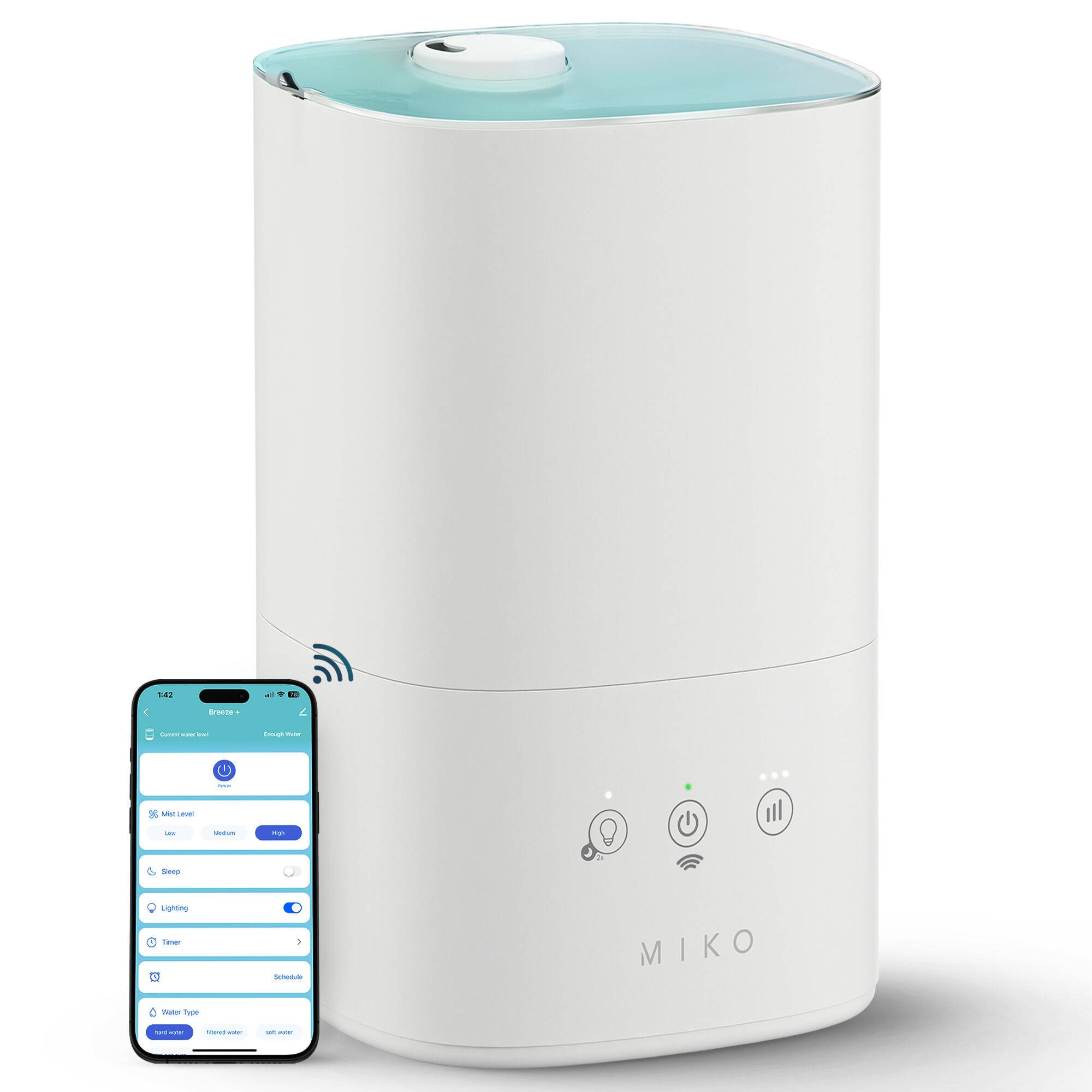 Cool Mist Humidifier with App Control Breeze +