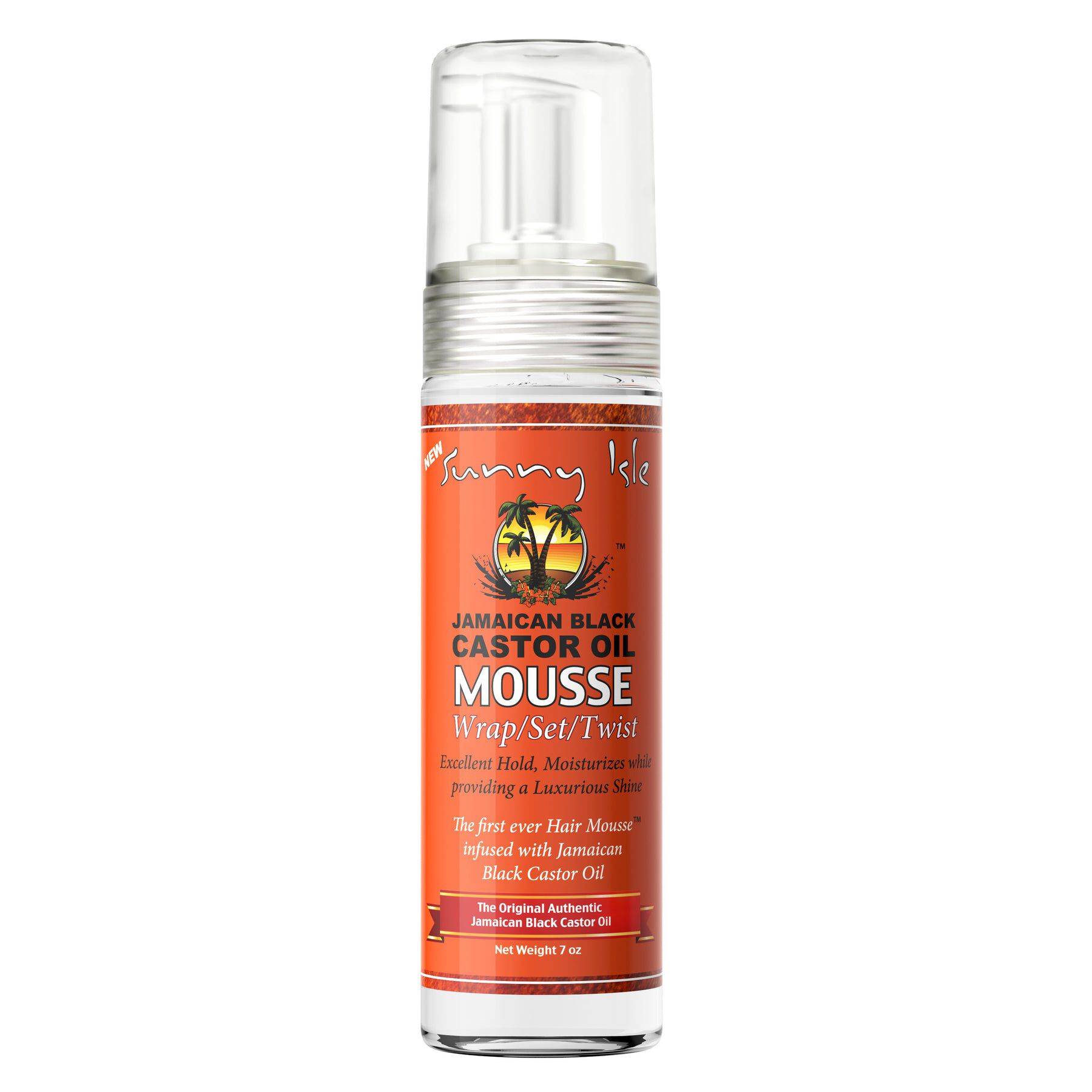 Jamaican Black Castor Oil Mousse Wrap, Set, Twist - 7 oz