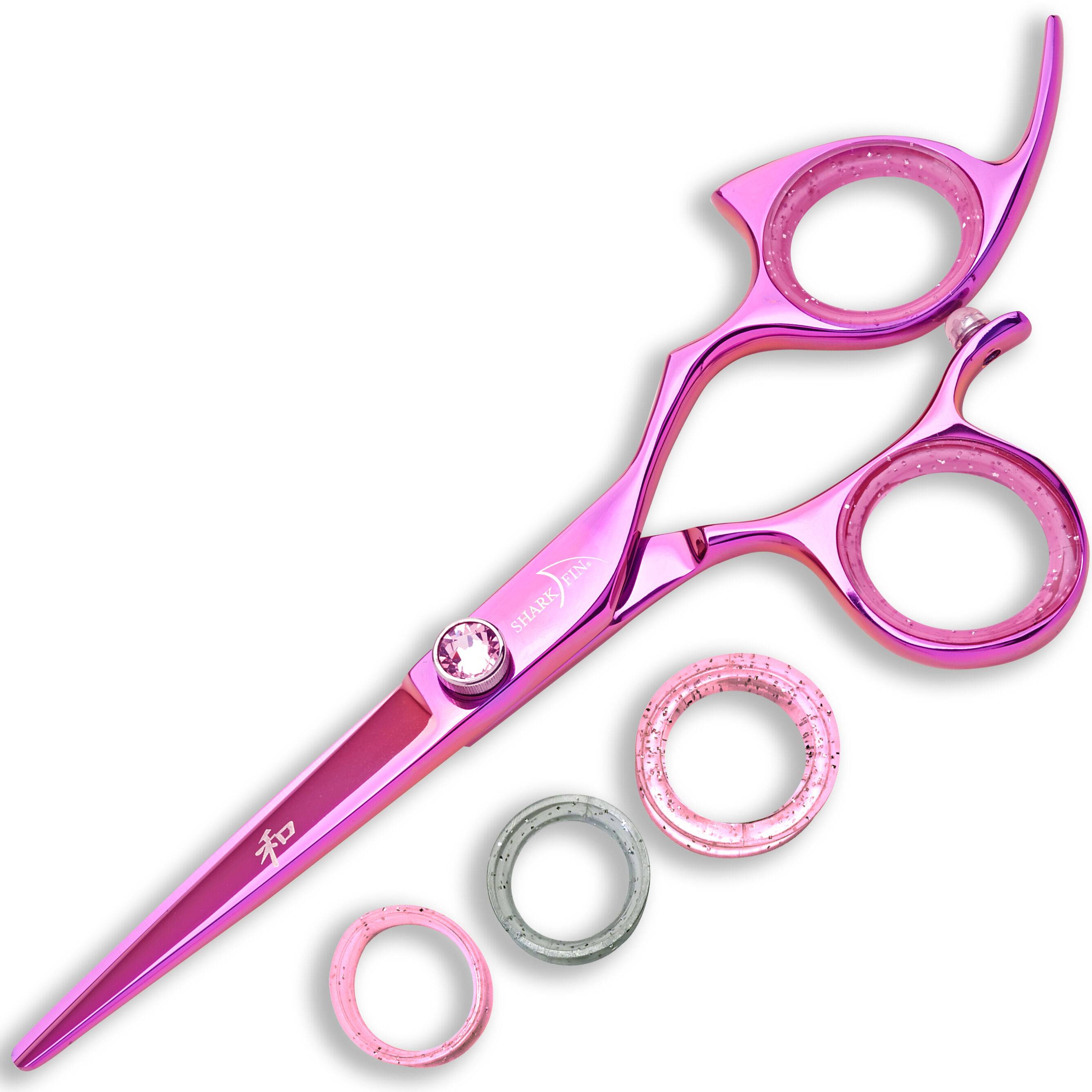 Right Hand Pro Plus Non-Swivel Magenta Titanium Cutting Shear