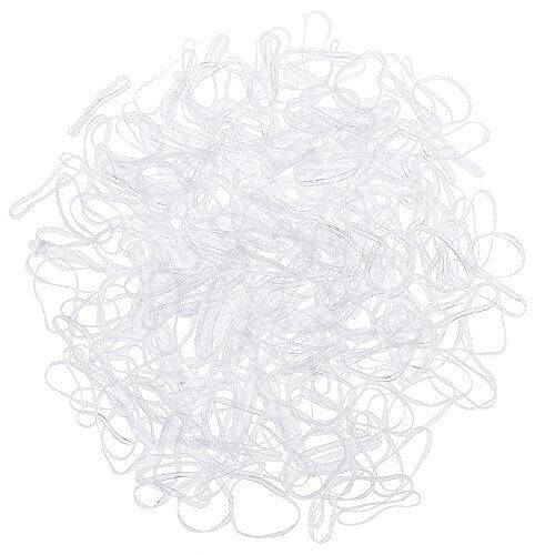 No Snag Hair Ties / Elastics - 200pc Pack (2cm Diameter)