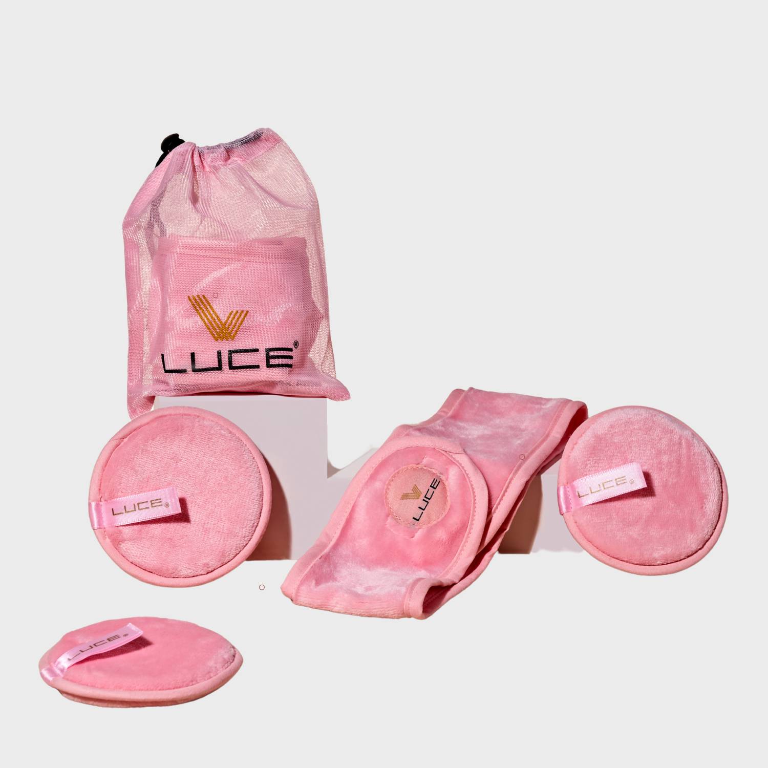 Eco-Conscious 5-Piece Makeup Remover Set - Soft & Effective