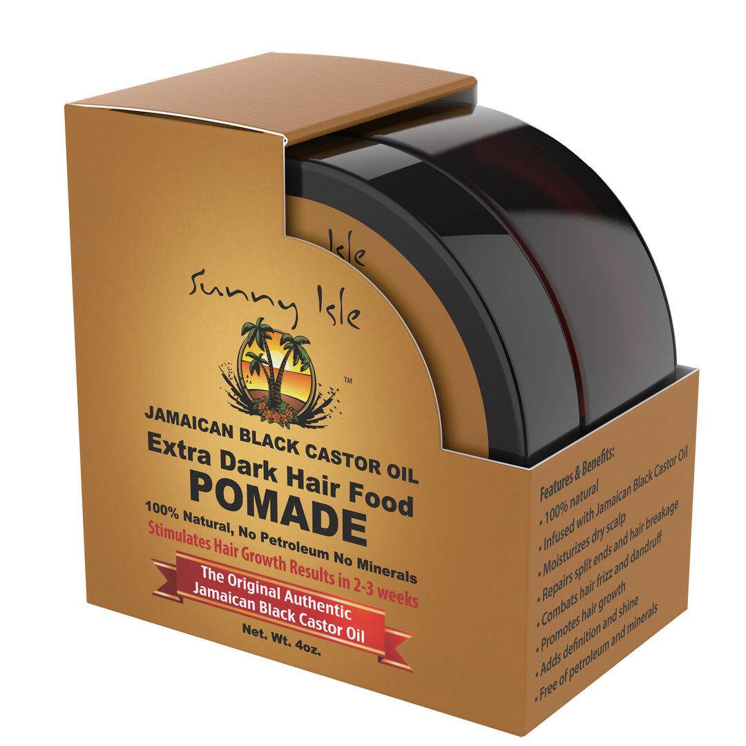 Extra Dark Jamaican Black Castor Oil Hair Food Pomade - 4 oz