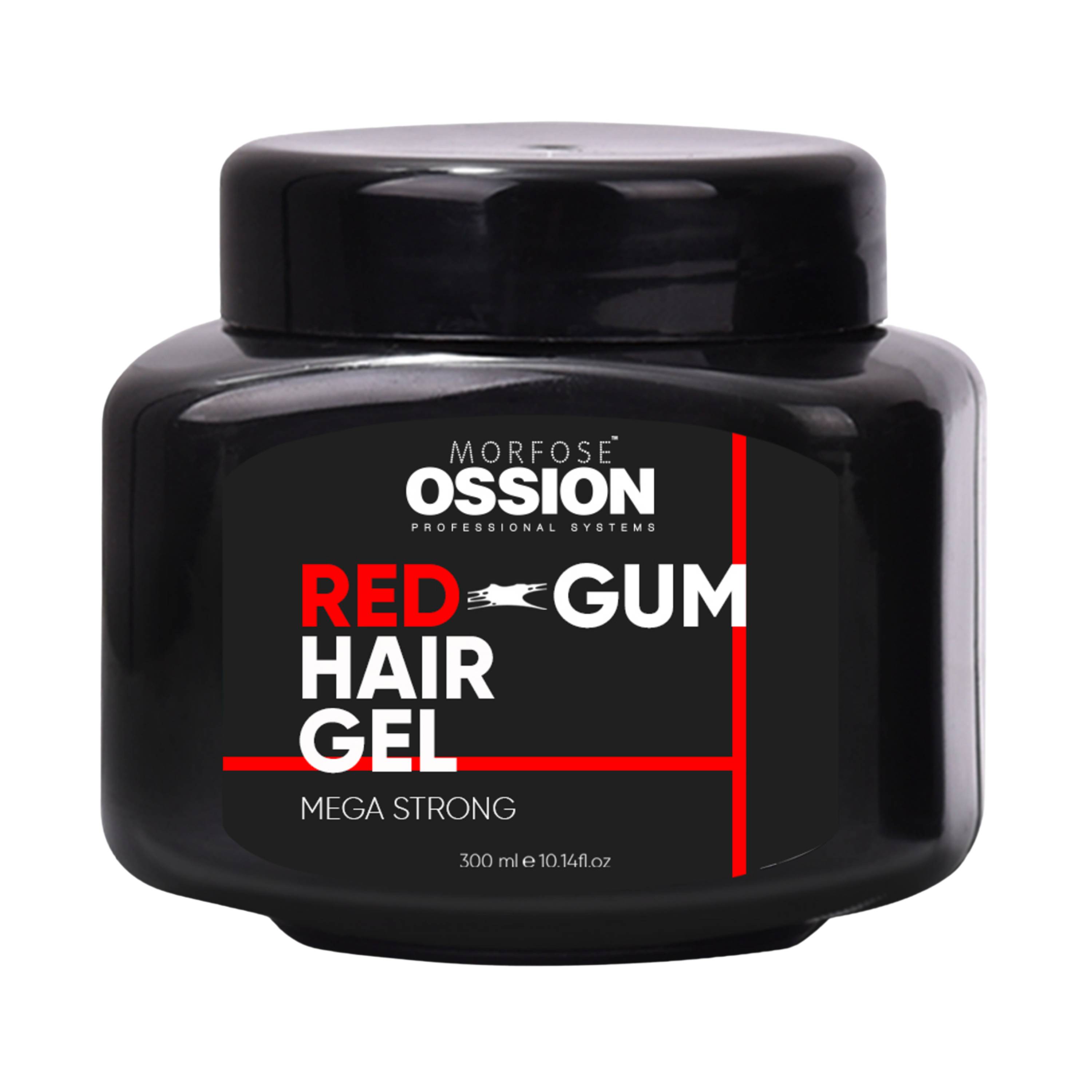 Premium Barber Line Mega Strong Red Gum Hair Gel 10.14 Fl oz