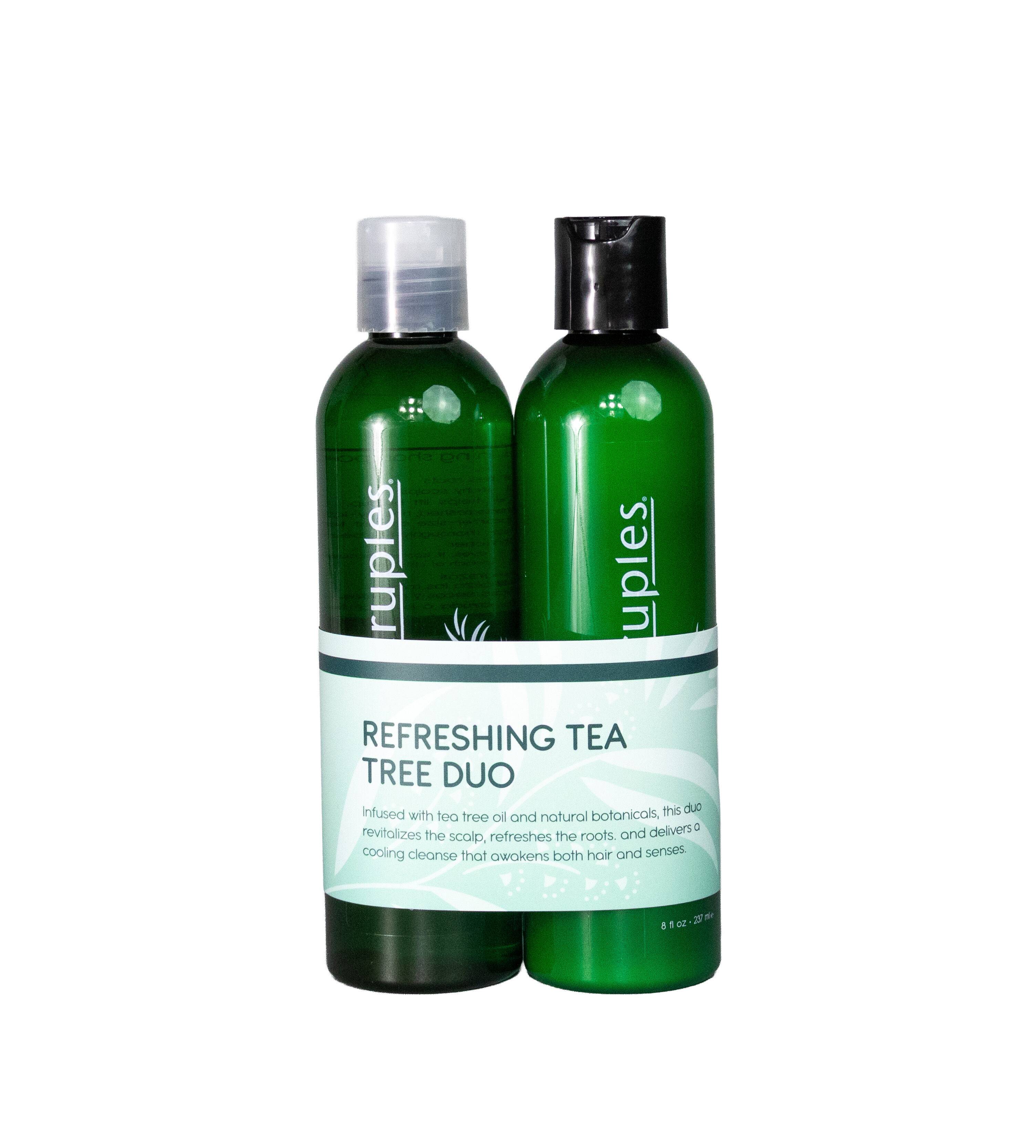 Tea Tree Shampoo & Conditioner 8oz Bundle