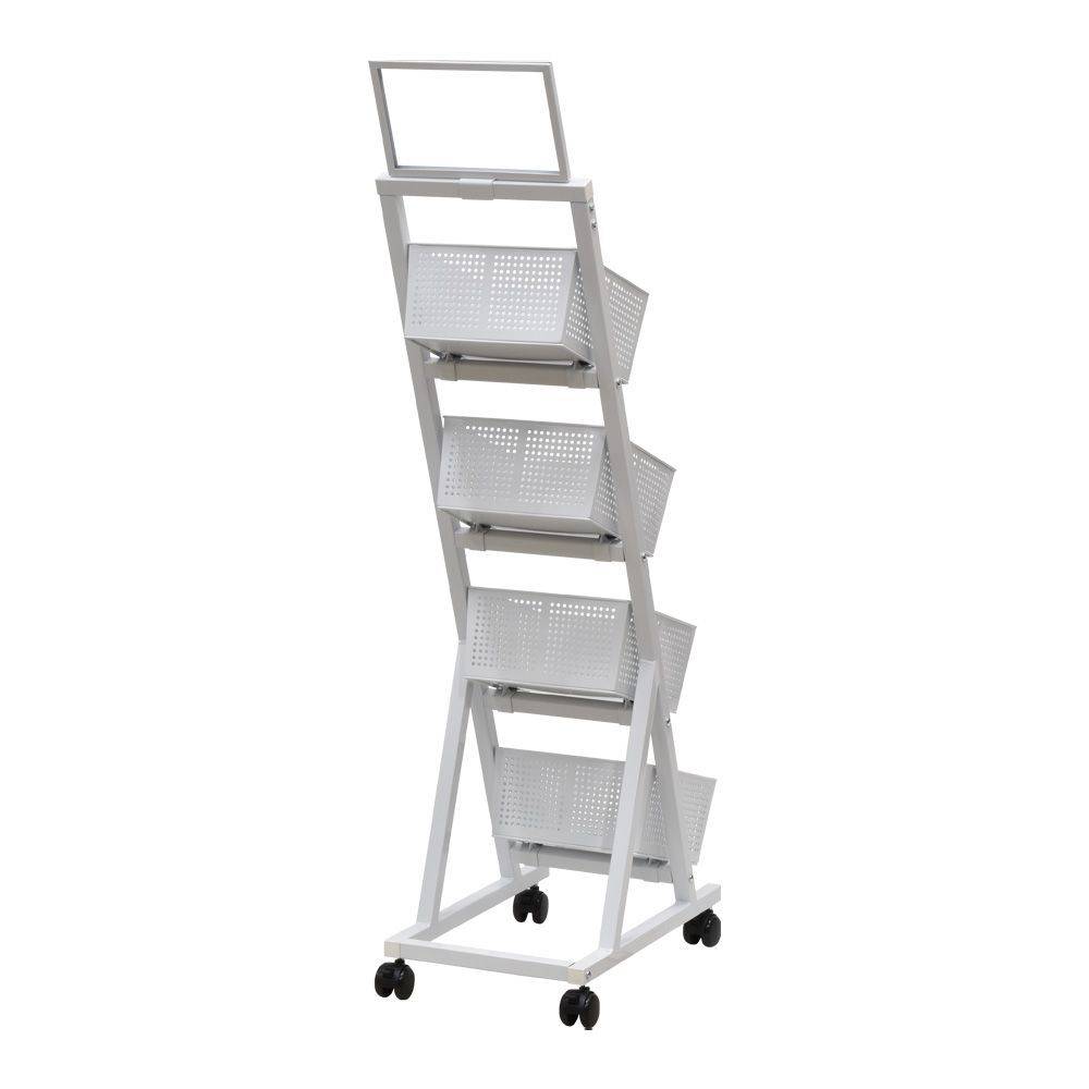 4 Metal Basket Mobile Display