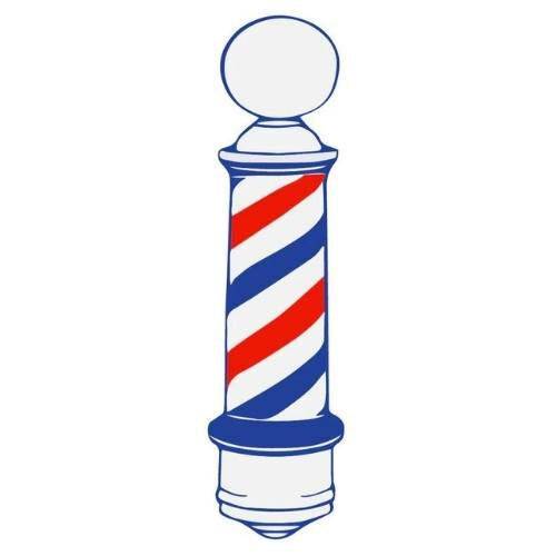 Barber Pole Decal