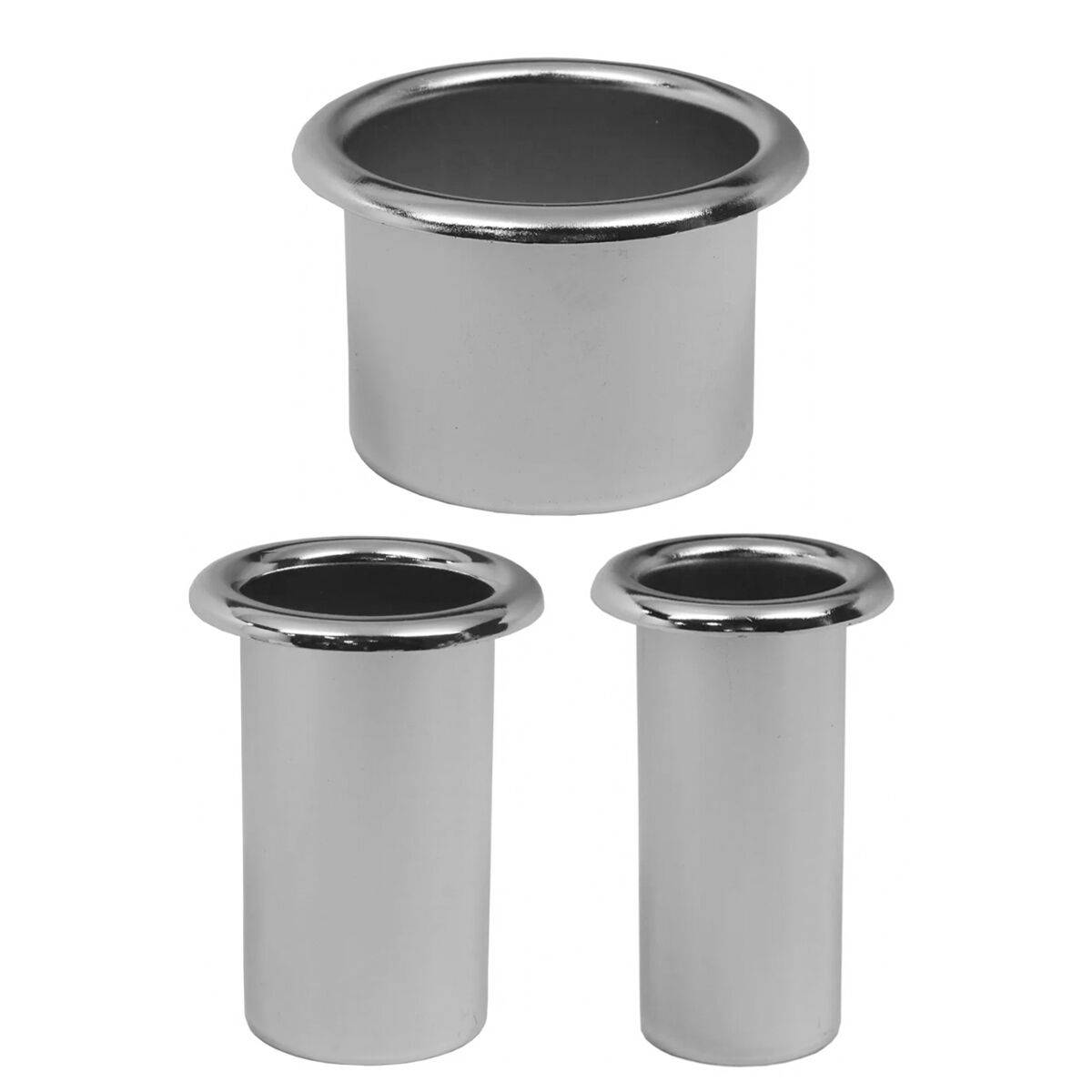 1.5", 2", and 3" Appliance Ring in Chrome Set