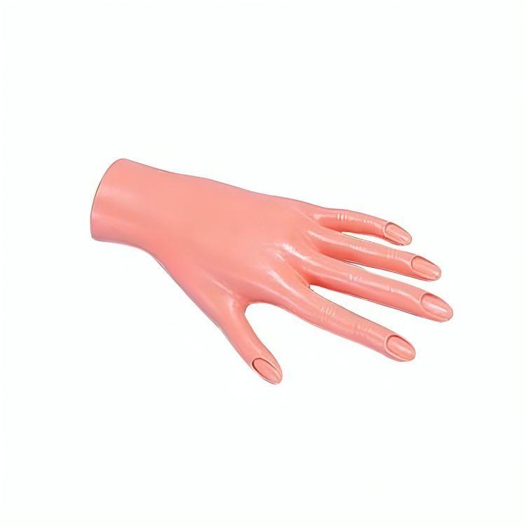 Plastic Hand- Practice Manicures