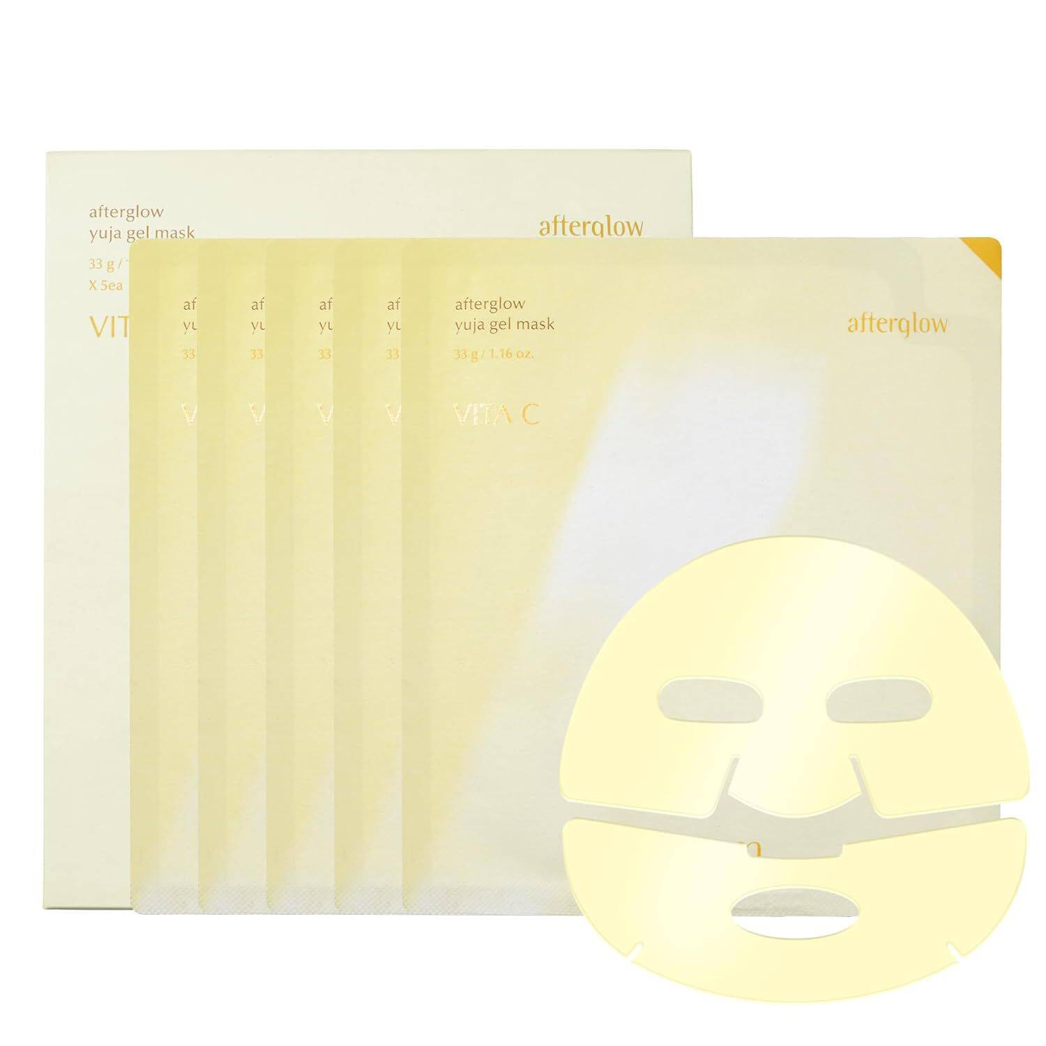 Afterglow Yuja Gel Mask 5sheets