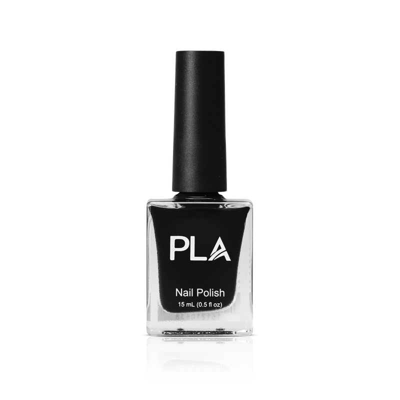 Jet Black - Oil Lacquer Nail Polish