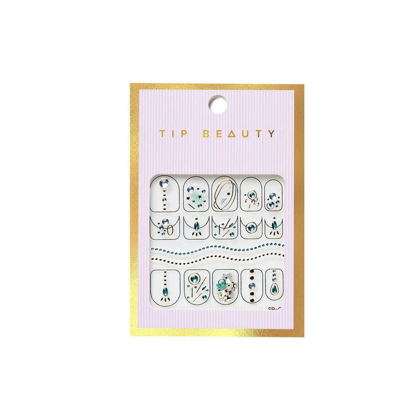 Green Goddess Nail Art Sticker