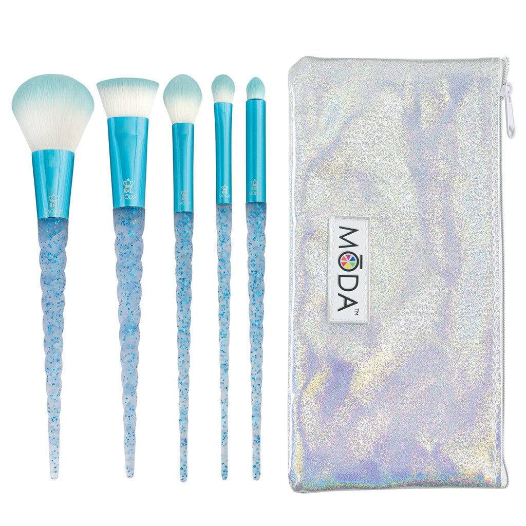 Mythical 6pc Frozen Flight Makeup Brush Kit