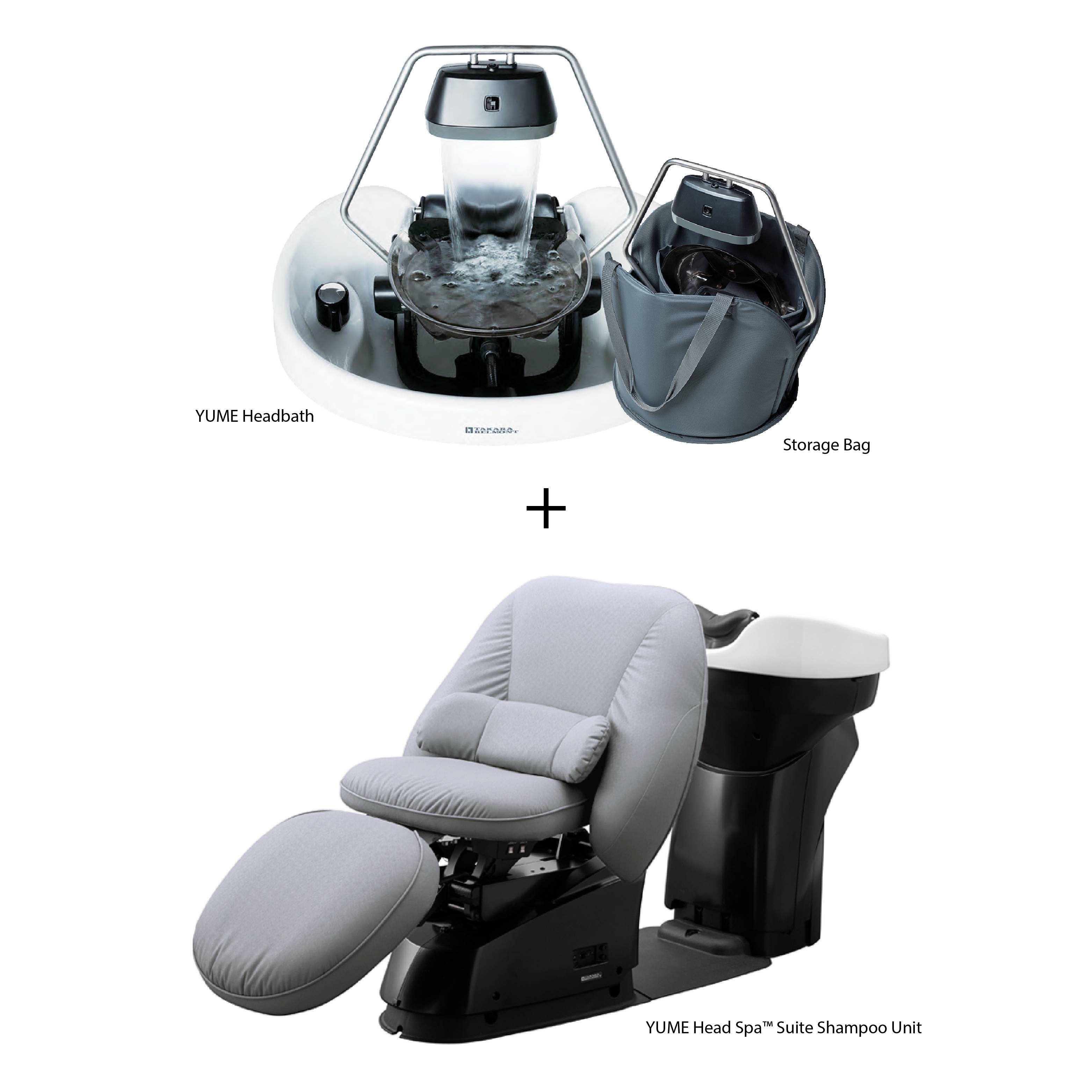 Takara Belmont YUME Head Spa Suite Shampoo Bundle