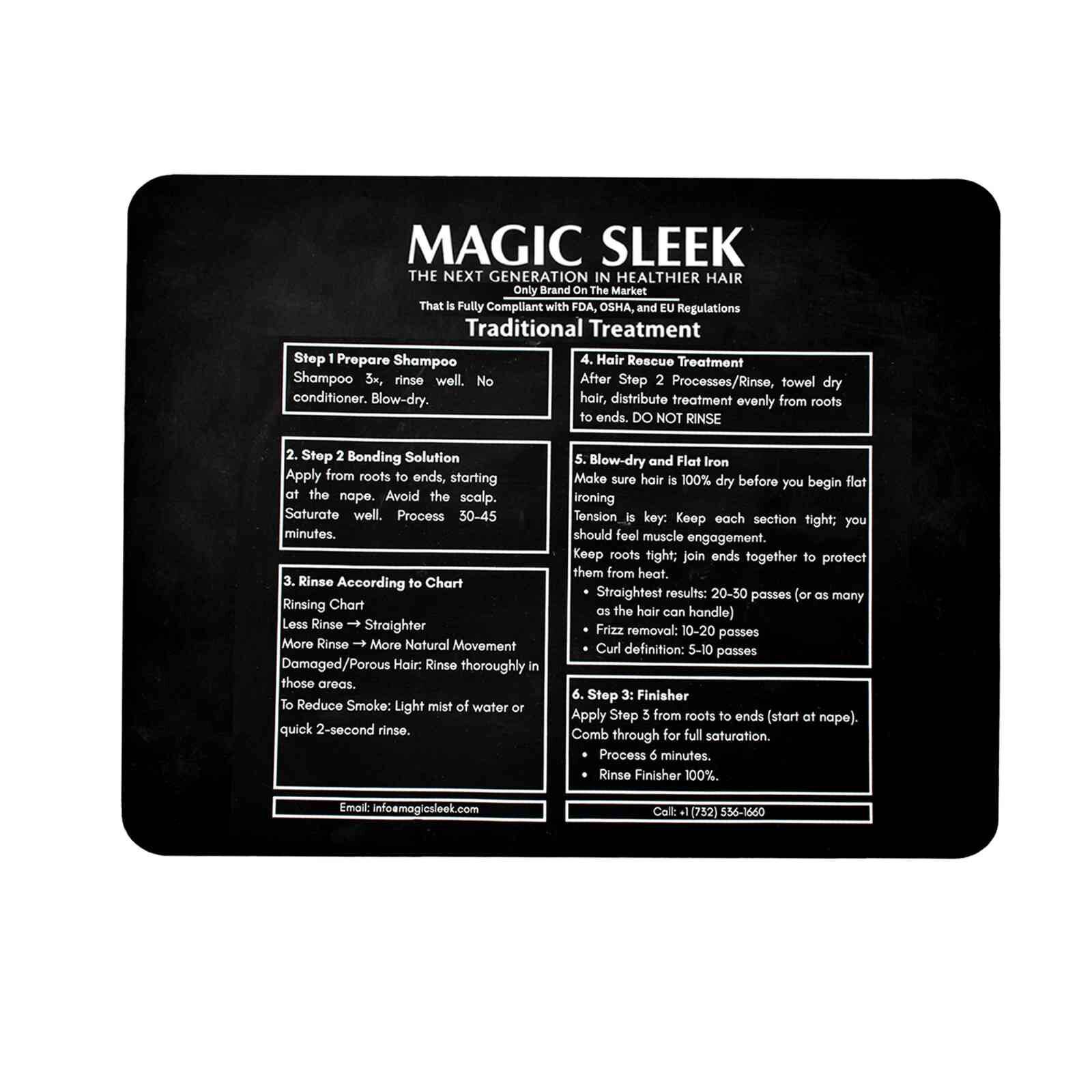 Protective Heat Resistant Silicone Mat | Salon Heat Mat