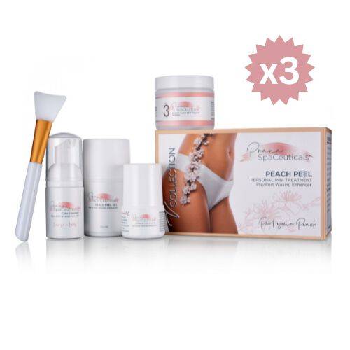 Peach Peel Self-Brightening Kit 3 Pack