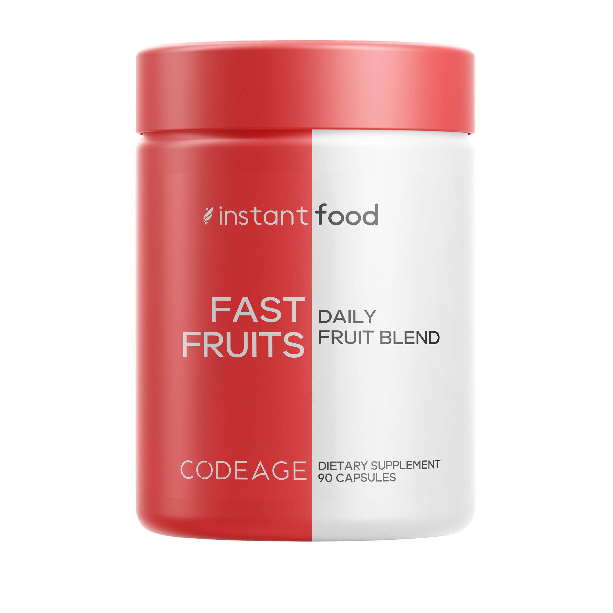 Instantfood Fast Fruits All-in-One Daily Fruit Blend Supplement Caps