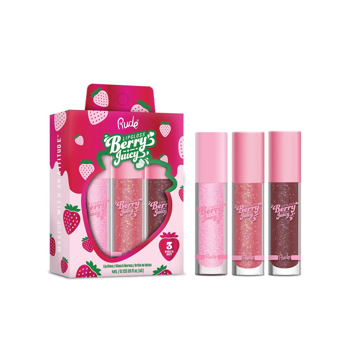 Berry Juicy Lip Gloss Trio