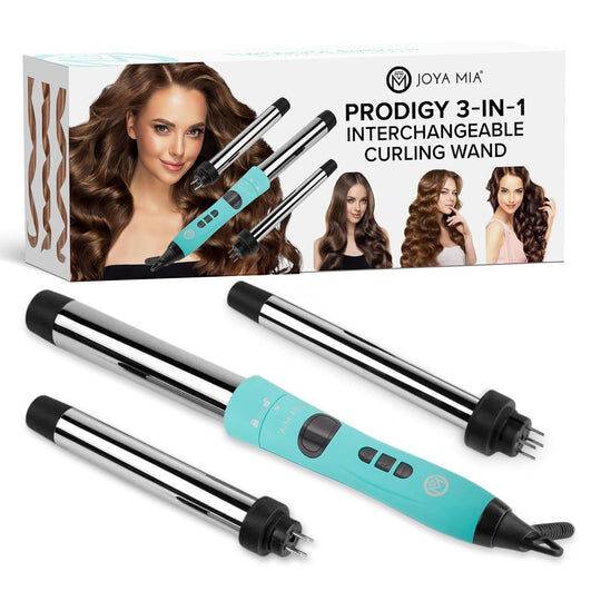 Prodigy 3-in-1 Titanium Interchangeable Hair Curler
