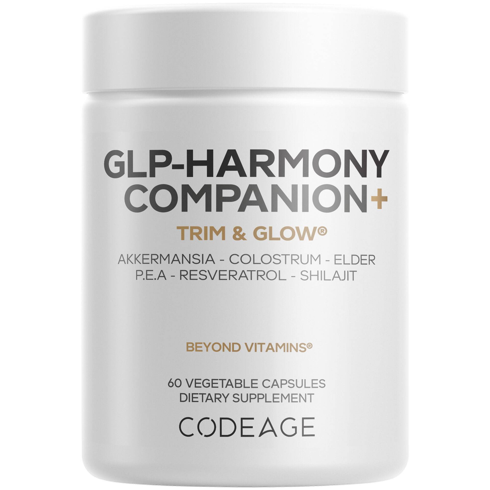 GLP-Harmony Companion+ Agonist Support PEA Shilajit Akkermansia