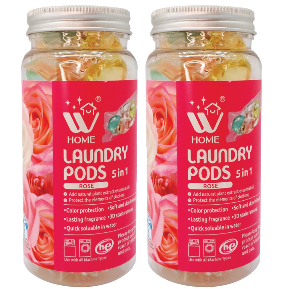 5-in-1 Laundry Pod Scent Booster, Rose - 24ct, 2 Pack